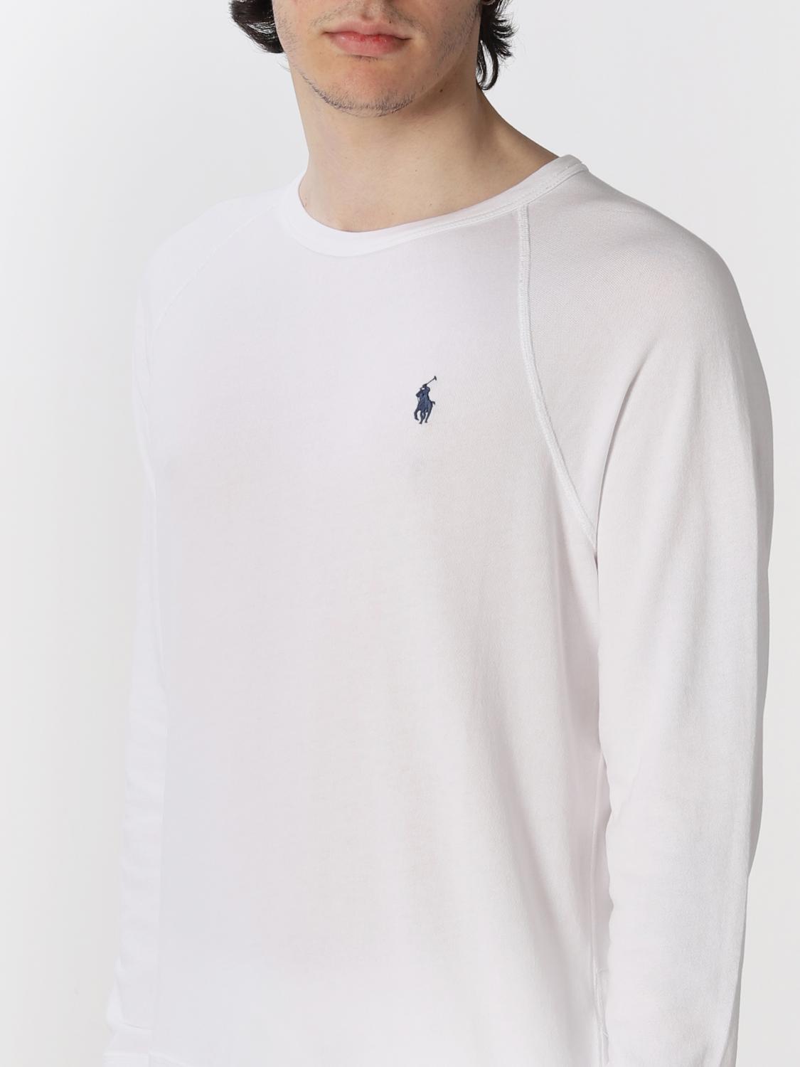 POLO RALPH LAUREN: Sudadera hombre - Blanco | Sudadera Polo Ralph Lauren  710644952 GIGLIO.COM
