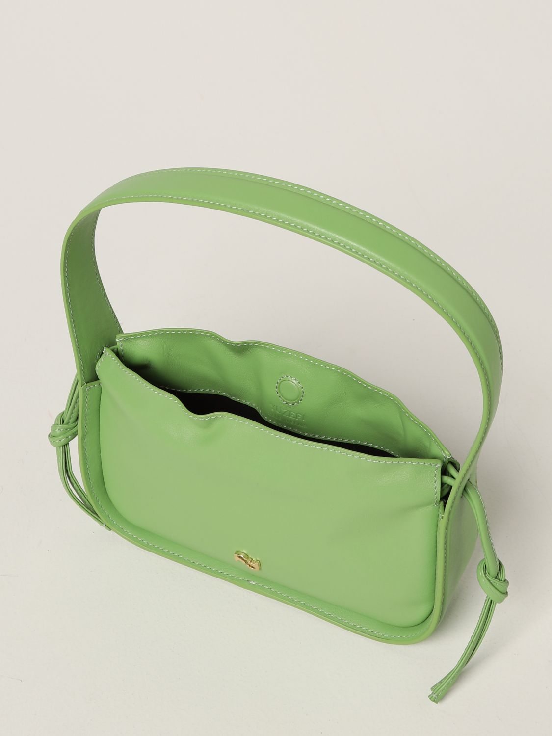 Мини-сумка Yuzefi: Мини-сумка Yuzefi для нее зеленое яблоко 3