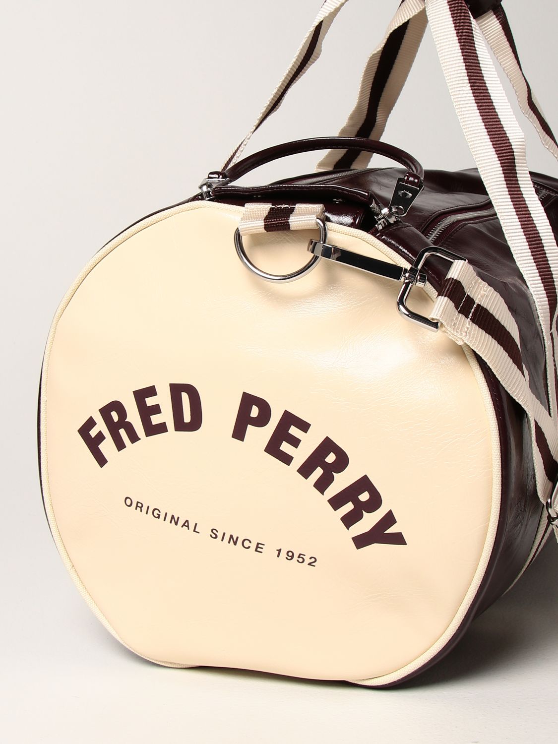 Travel bag Fred Perry: Fred Perry bag in synthetic leather wine 3