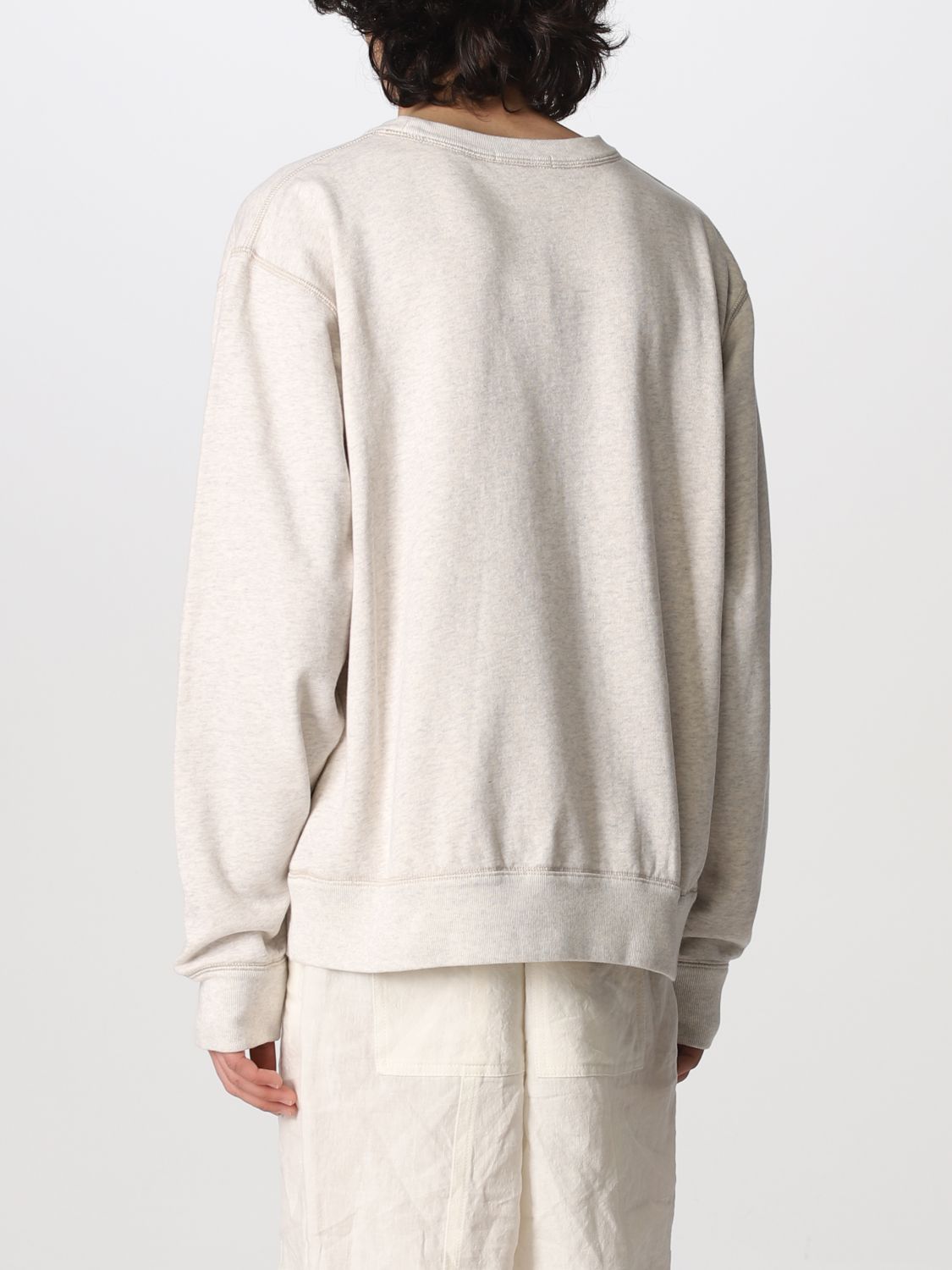 ISABEL MARANT: Sweatshirt men - Ecru | Isabel Marant sweatshirt ...