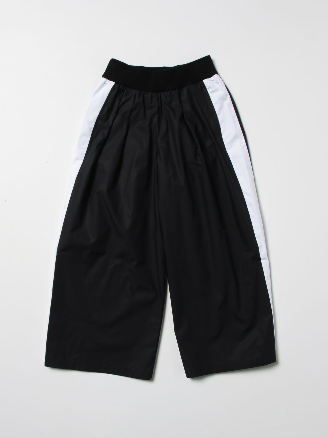 Balmain Outlet: cotton pants with logo - Black | Balmain pants ...