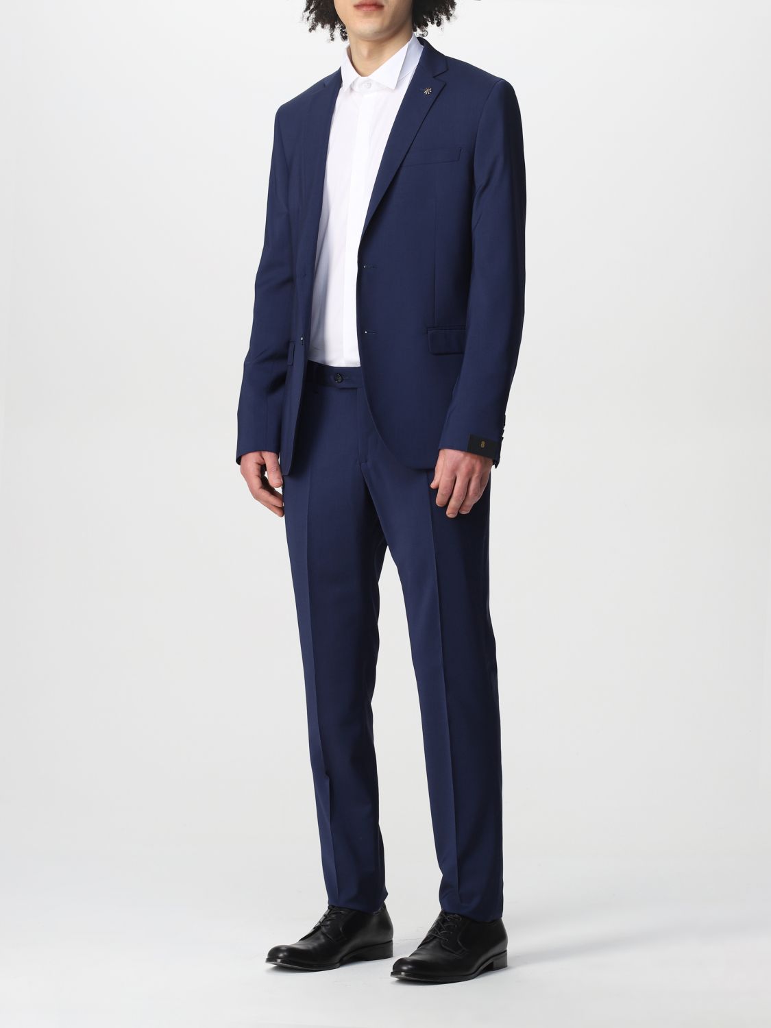 Suit Manuel Ritz: Manuel Ritz suit for men blue 4
