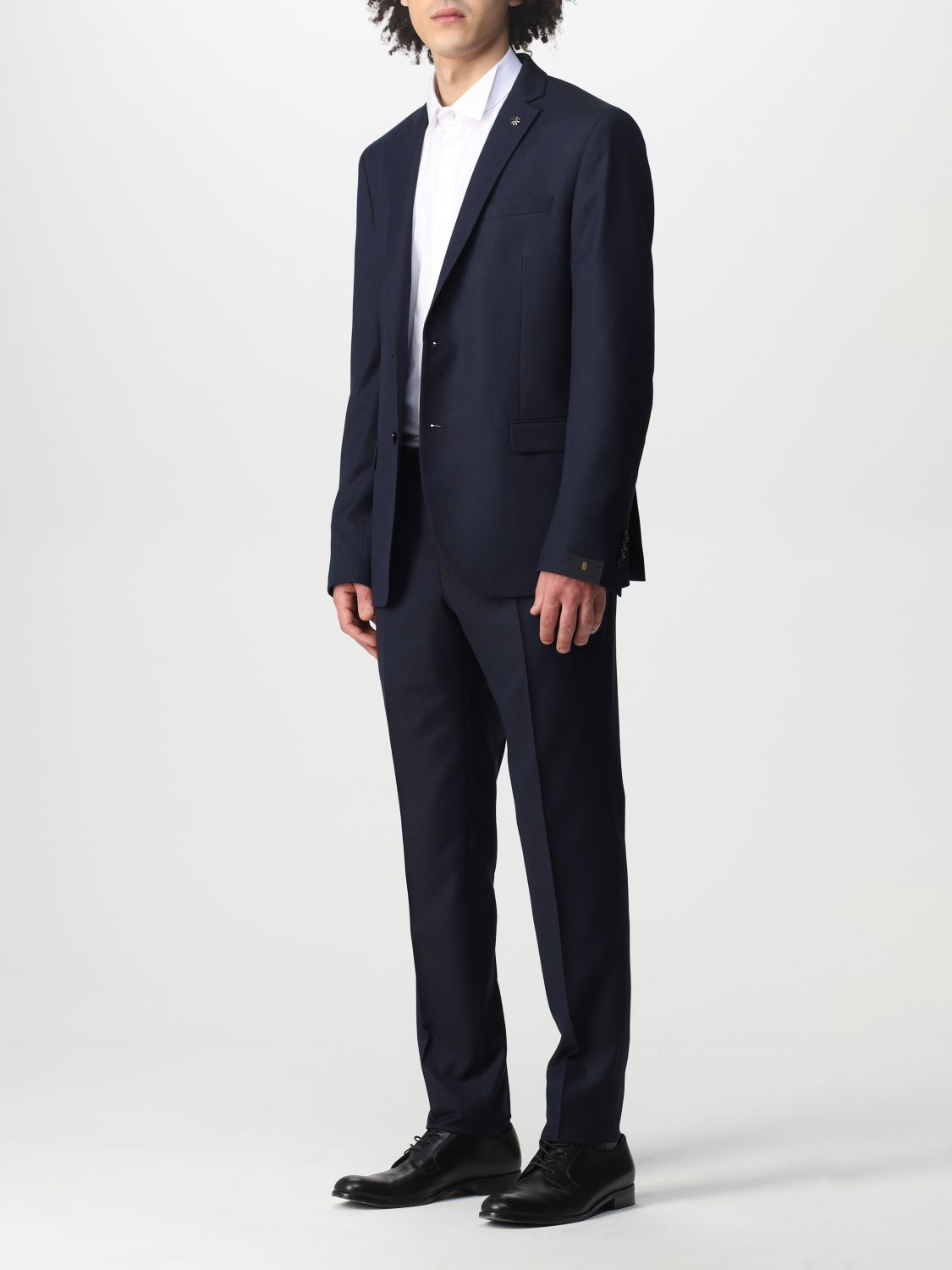 Suit Manuel Ritz: Suit men Manuel Ritz blue 4