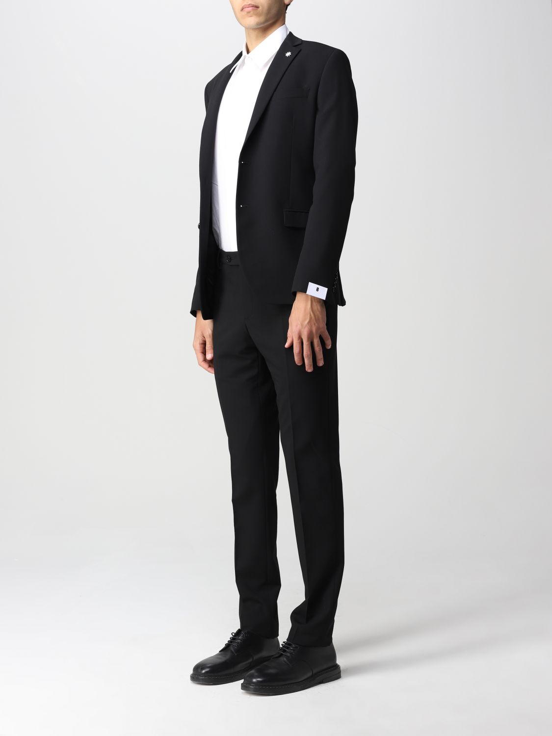 Suit Manuel Ritz: Suit men Manuel Ritz black 4