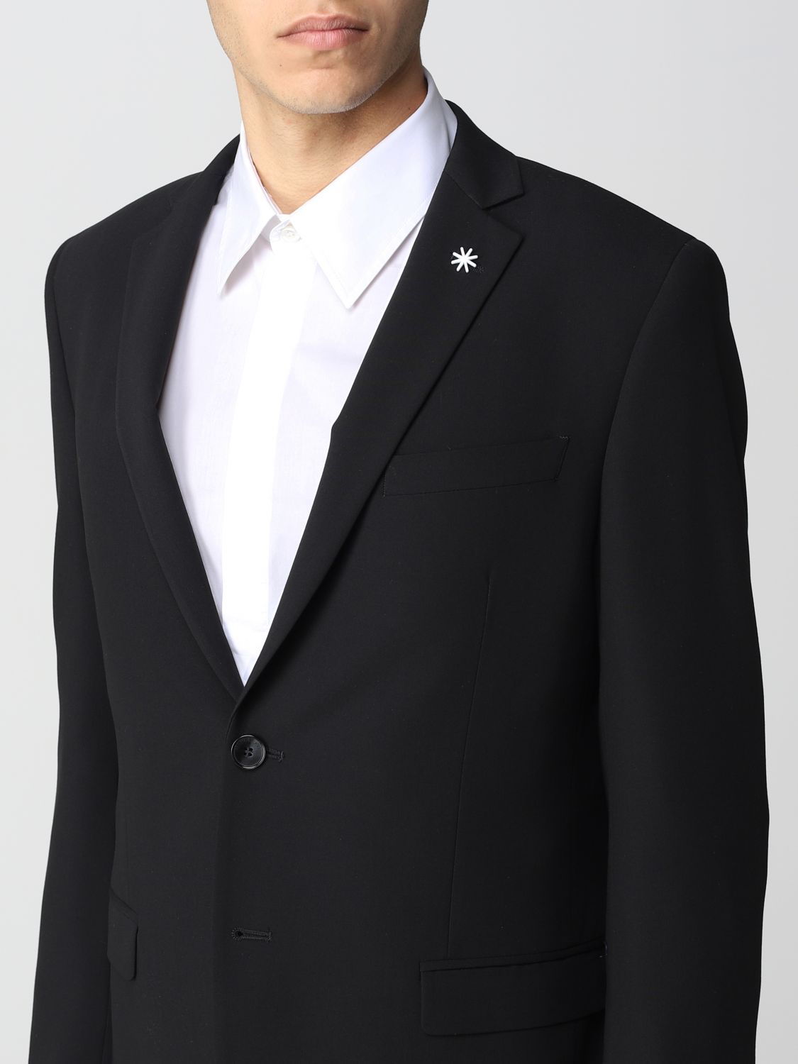 Suit Manuel Ritz: Suit men Manuel Ritz black 5