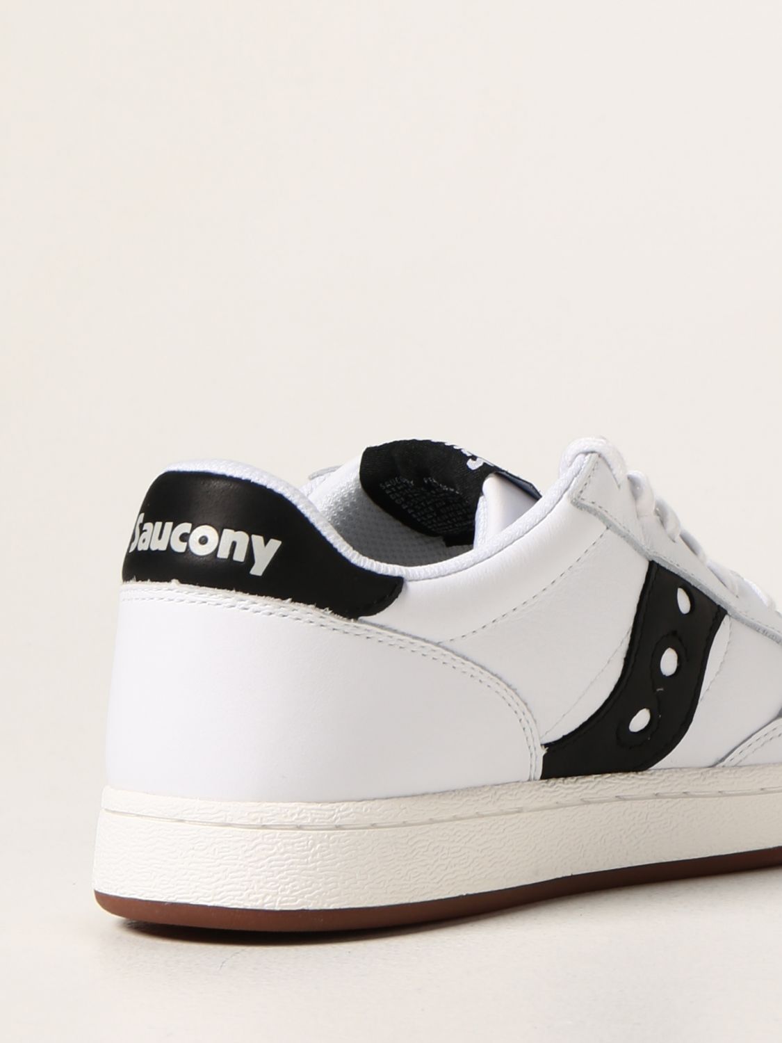 Sneakers Saucony: Sneakers Jazz Court Saucony in pelle bianco 3