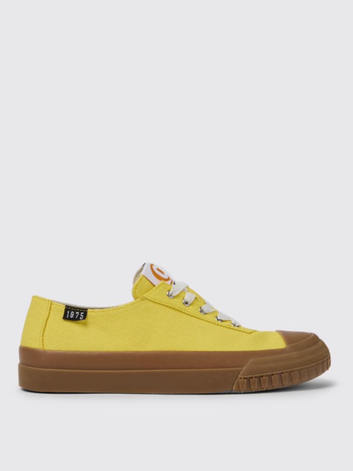 Camper Outlet: Camaleón sneakers in cotton - Yellow | Camper sneakers ...