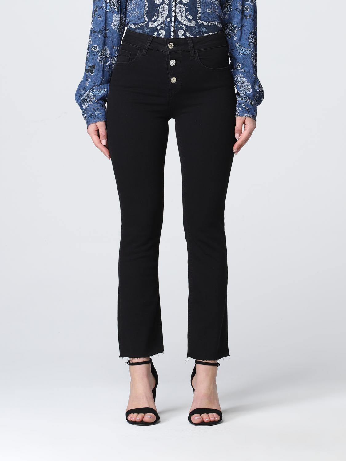 LIU JO Jeans cropped in denim di cotone Denim Jeans Liu Jo