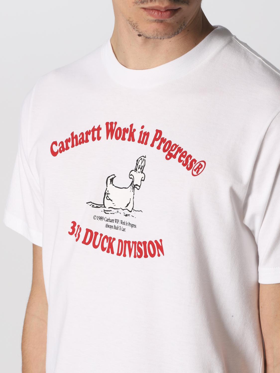 Duckdivision Carhartt T-Shirt in Cotton with Print