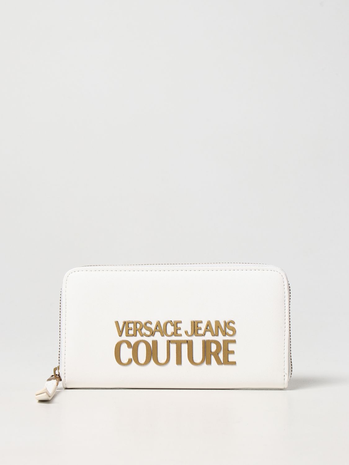 Portafoglio Versace Jeans Couture: Portafoglio Versace Jeans Couture in pelle sintetica bianco 1