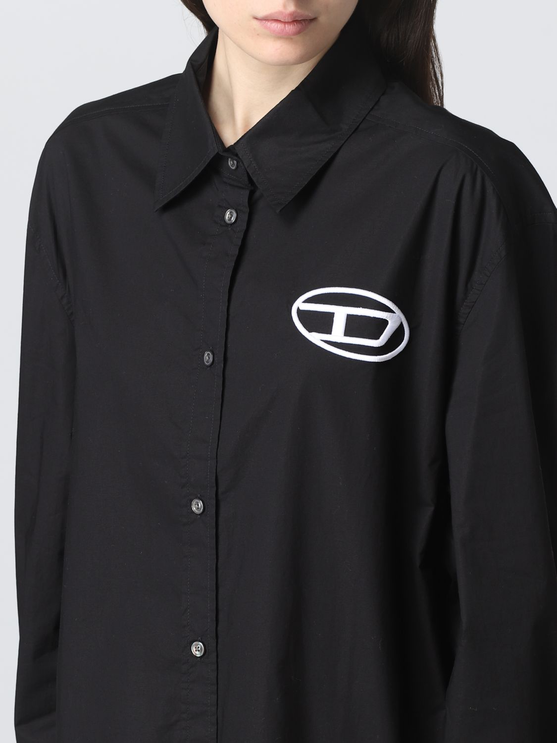 Vestido Diesel: Camisa mujer Diesel negro 3