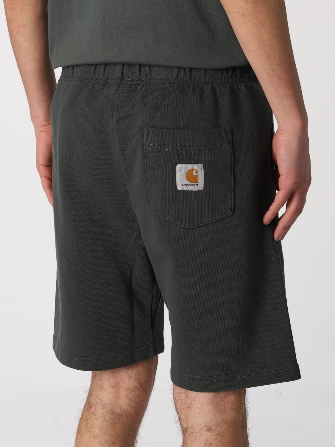 CARHARTT WIP: Pantalones cortos para hombre, Verde Pantalones Cortos Carhartt Wip línea en