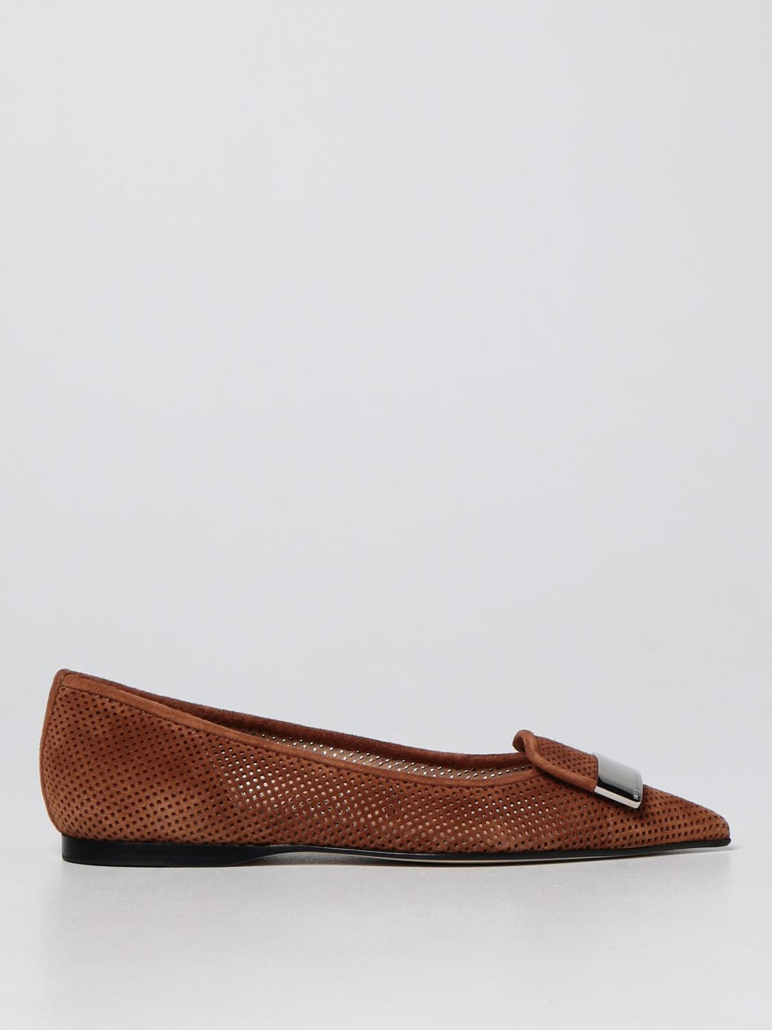 sergio rossi ballerina flat