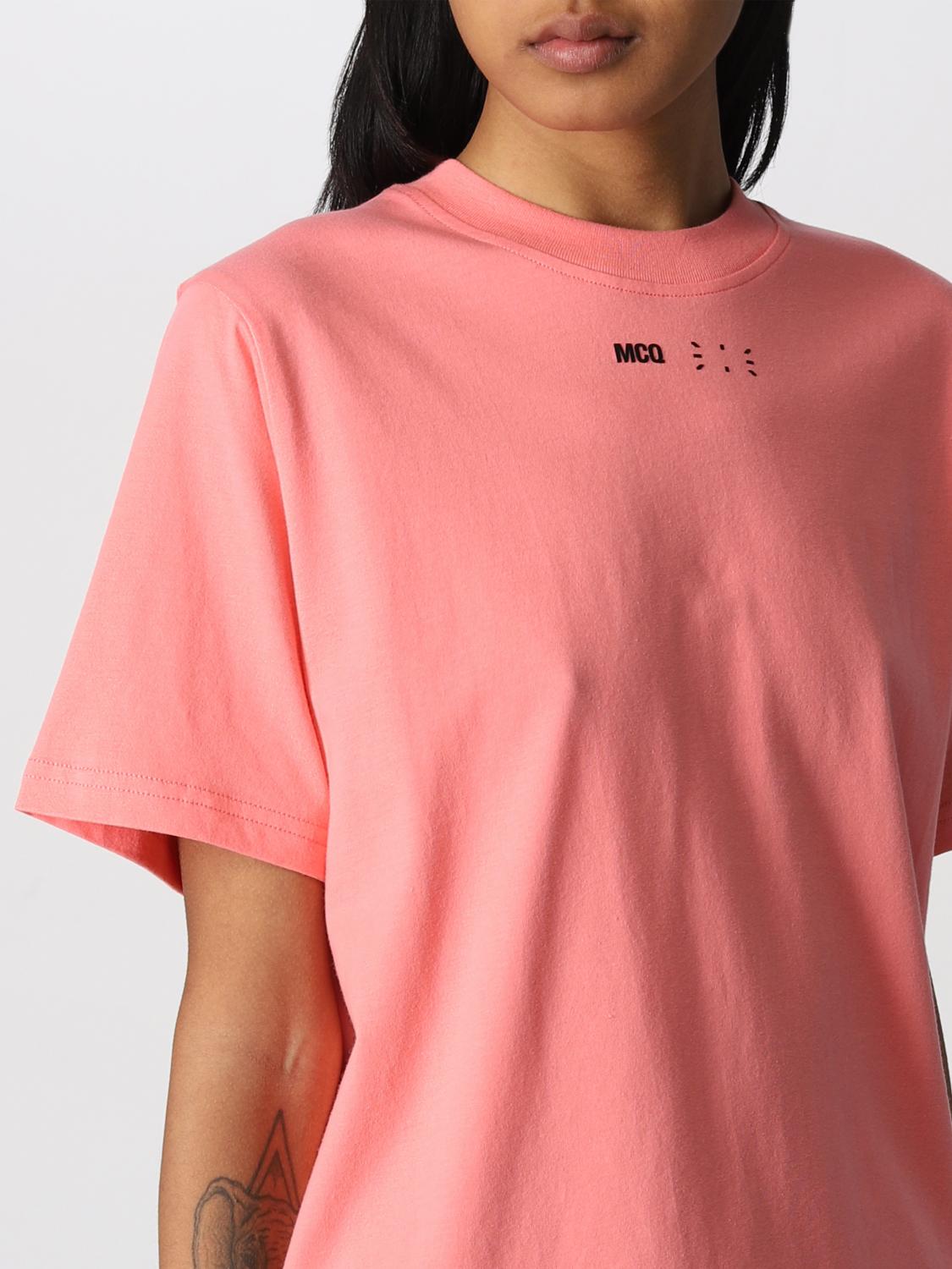T-Shirt Mcq: Mcq cotton t-shirt peach 3