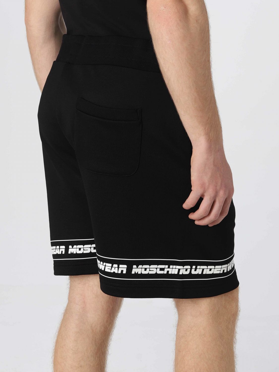 Шорты Moschino Underwear: Шорты Мужское Moschino Underwear черный 3