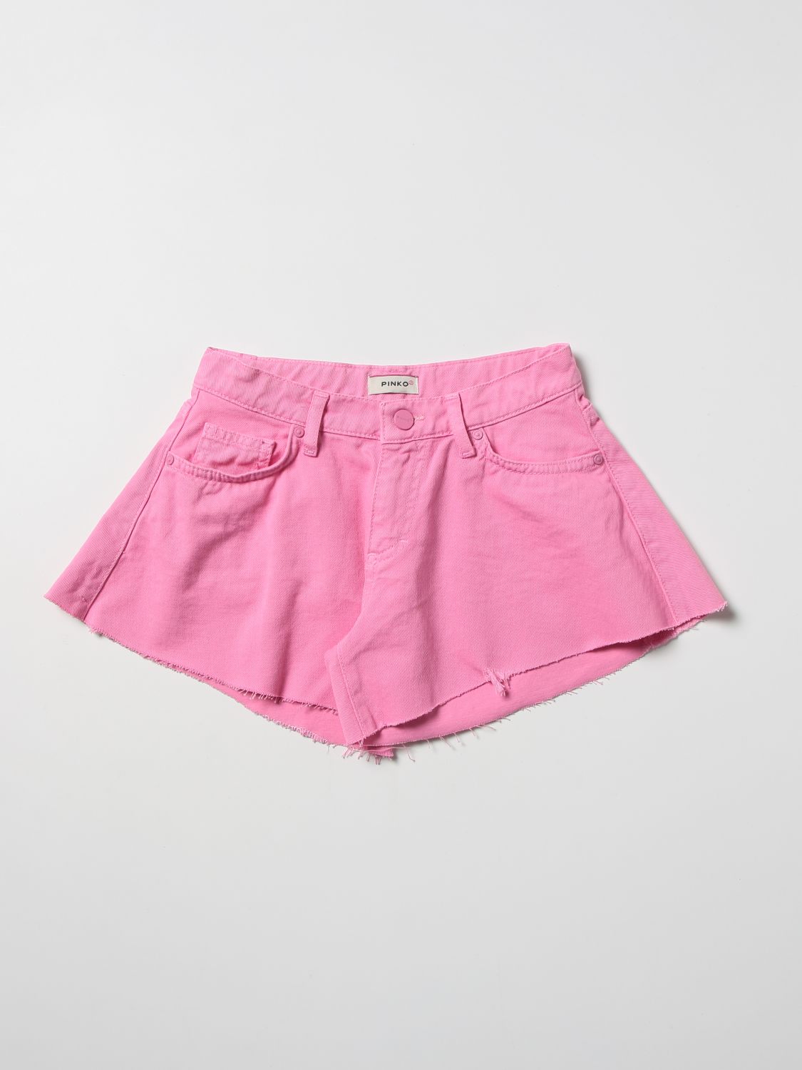 Pantalones cortos Pinko: Pantalones cortos Pinko para niña rosa 1