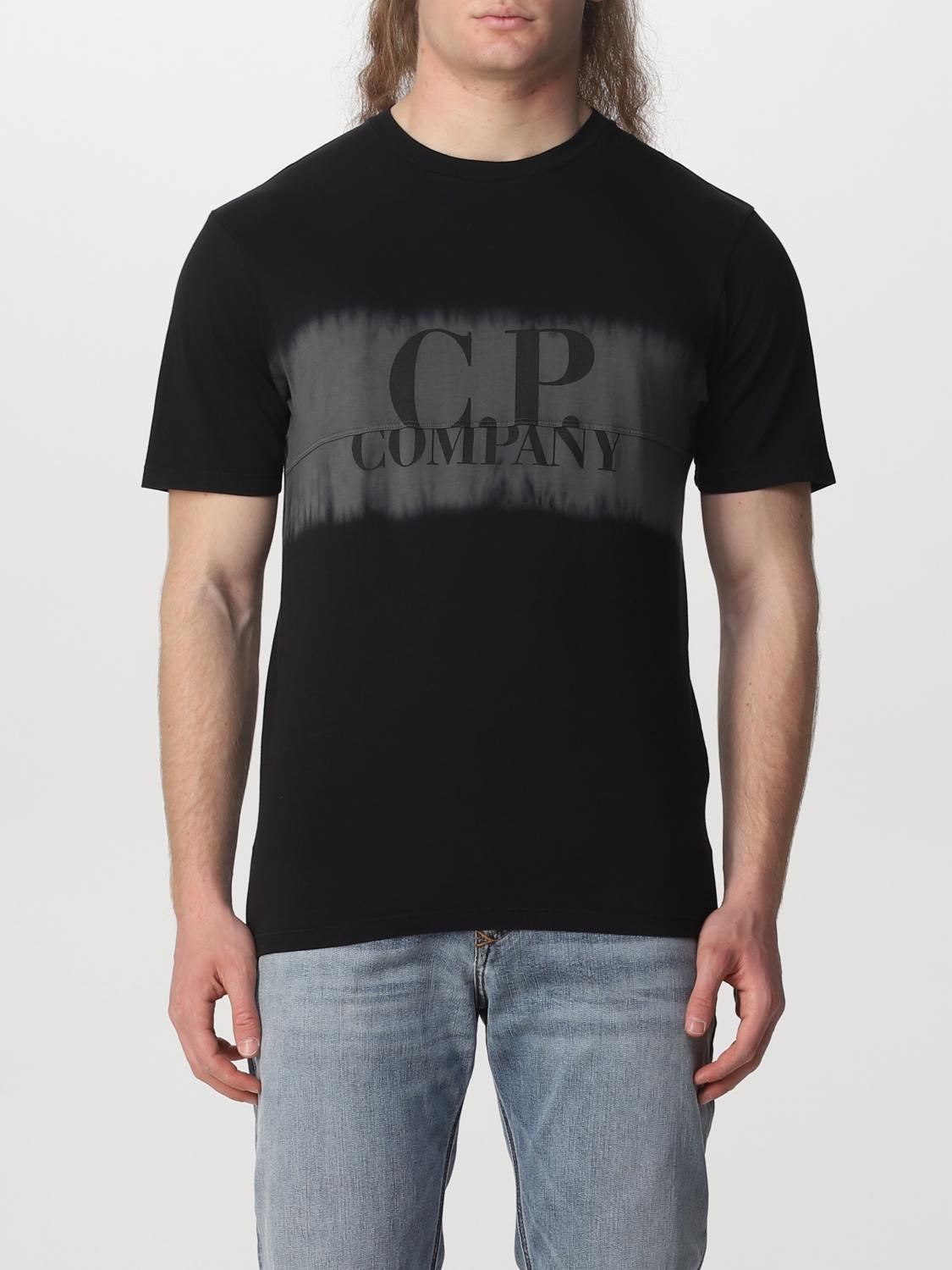 C.P. COMPANY: T-shirt men - Black | T 
