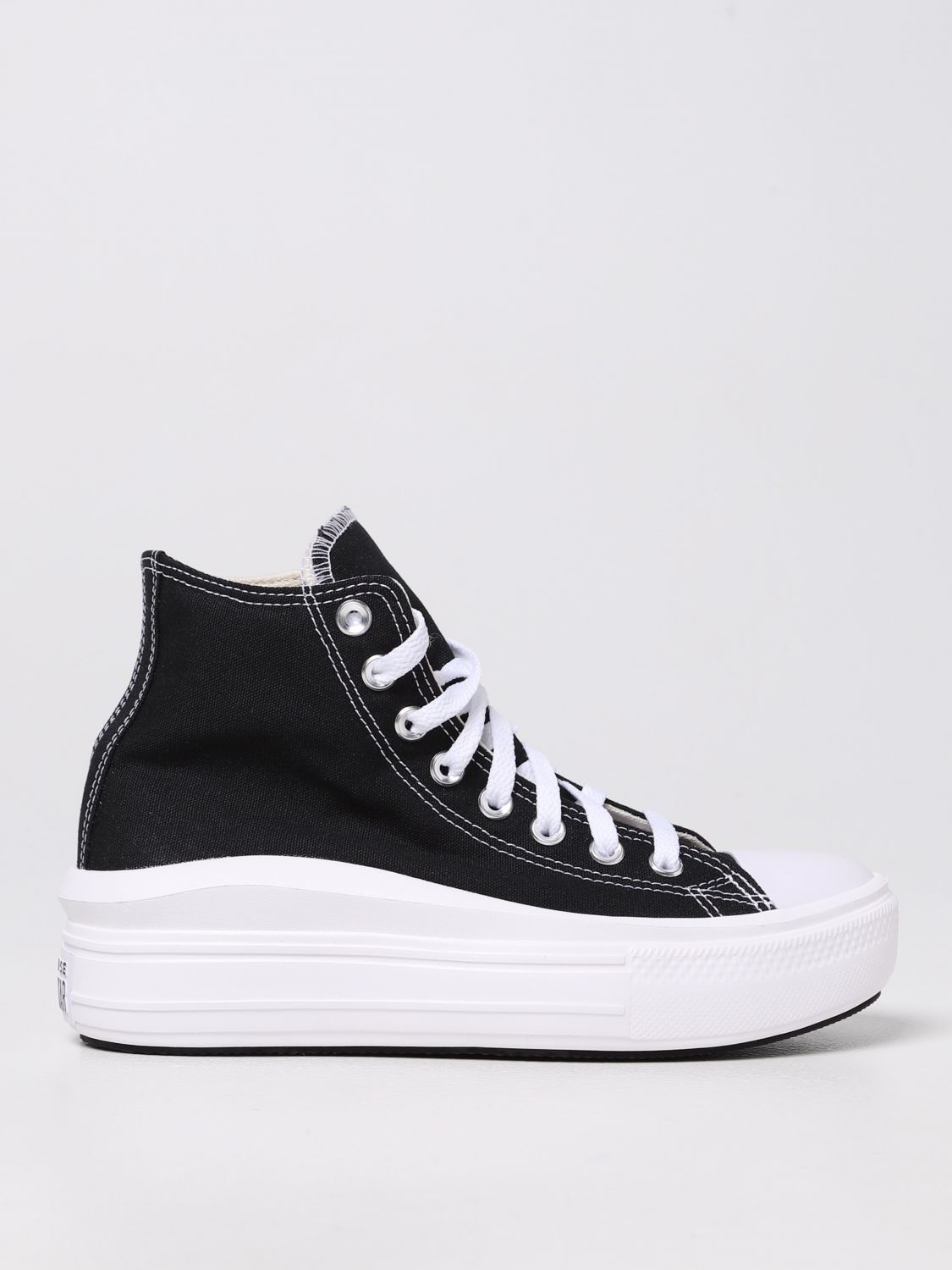 Sneakers Converse: Sneakers high-top Chuck Taylor Converse in tela nero 1