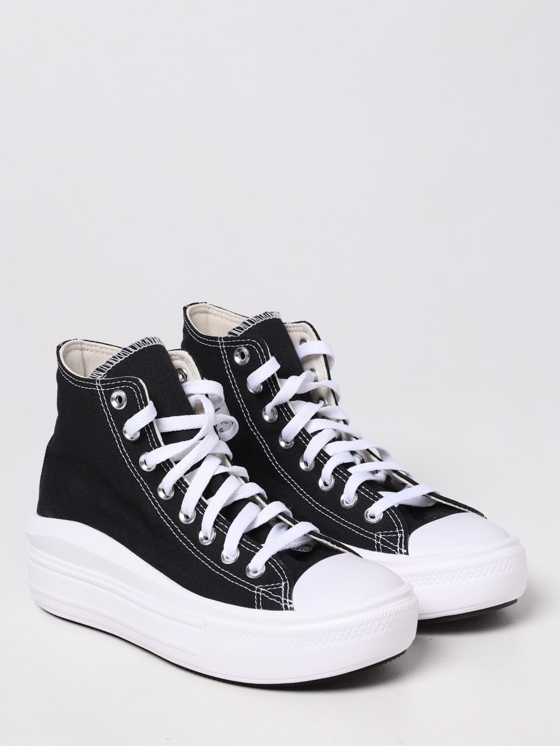 Sneakers Converse: Sneakers high-top Chuck Taylor Converse in tela nero 2