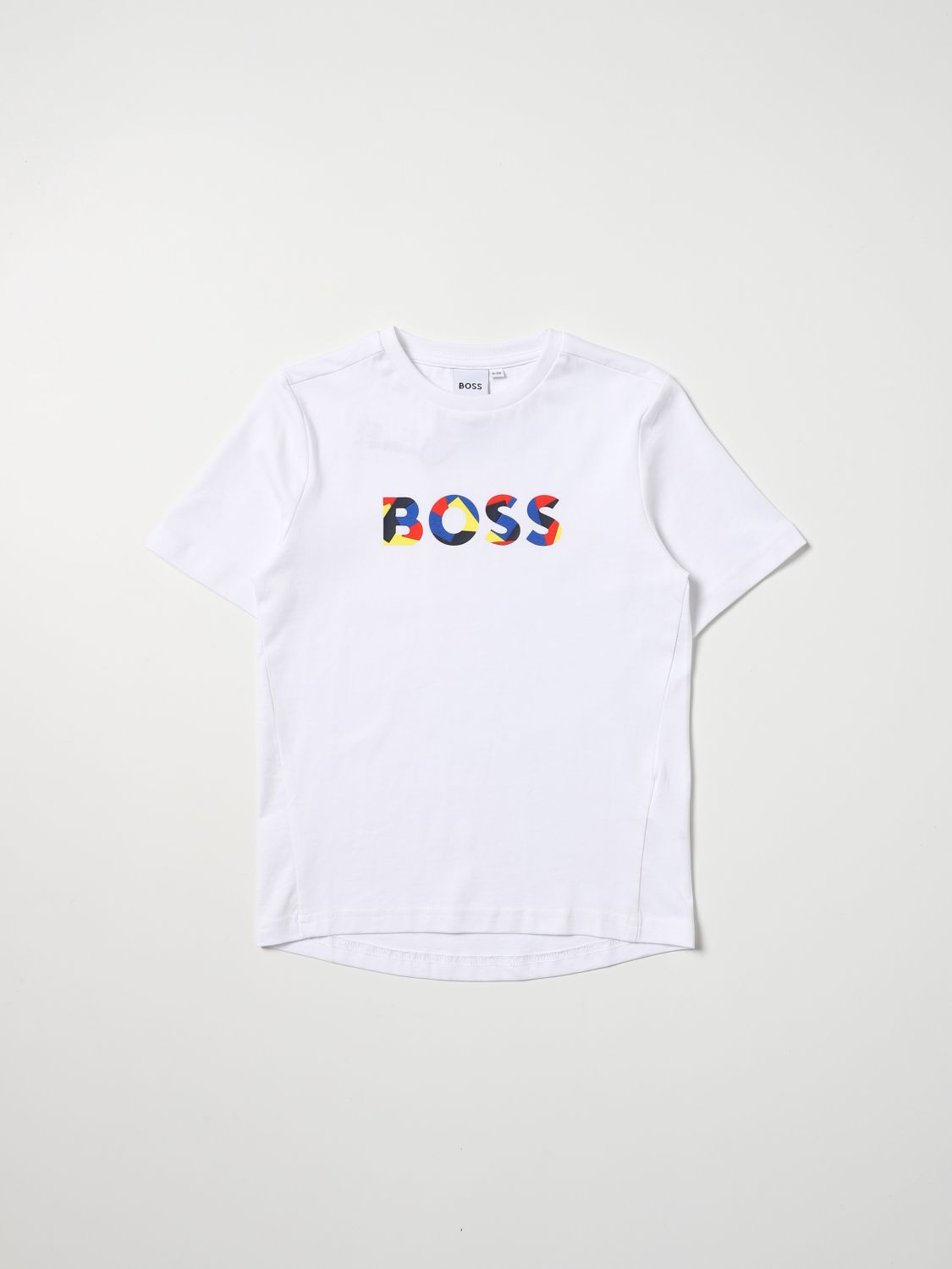 Visiter la boutique BOSSBOSS T-Shirt blanc pour enfant avec logo 