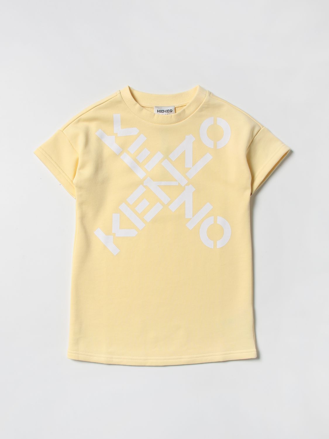Dress Kenzo Junior: Dress kids Kenzo Junior straw yellow 1