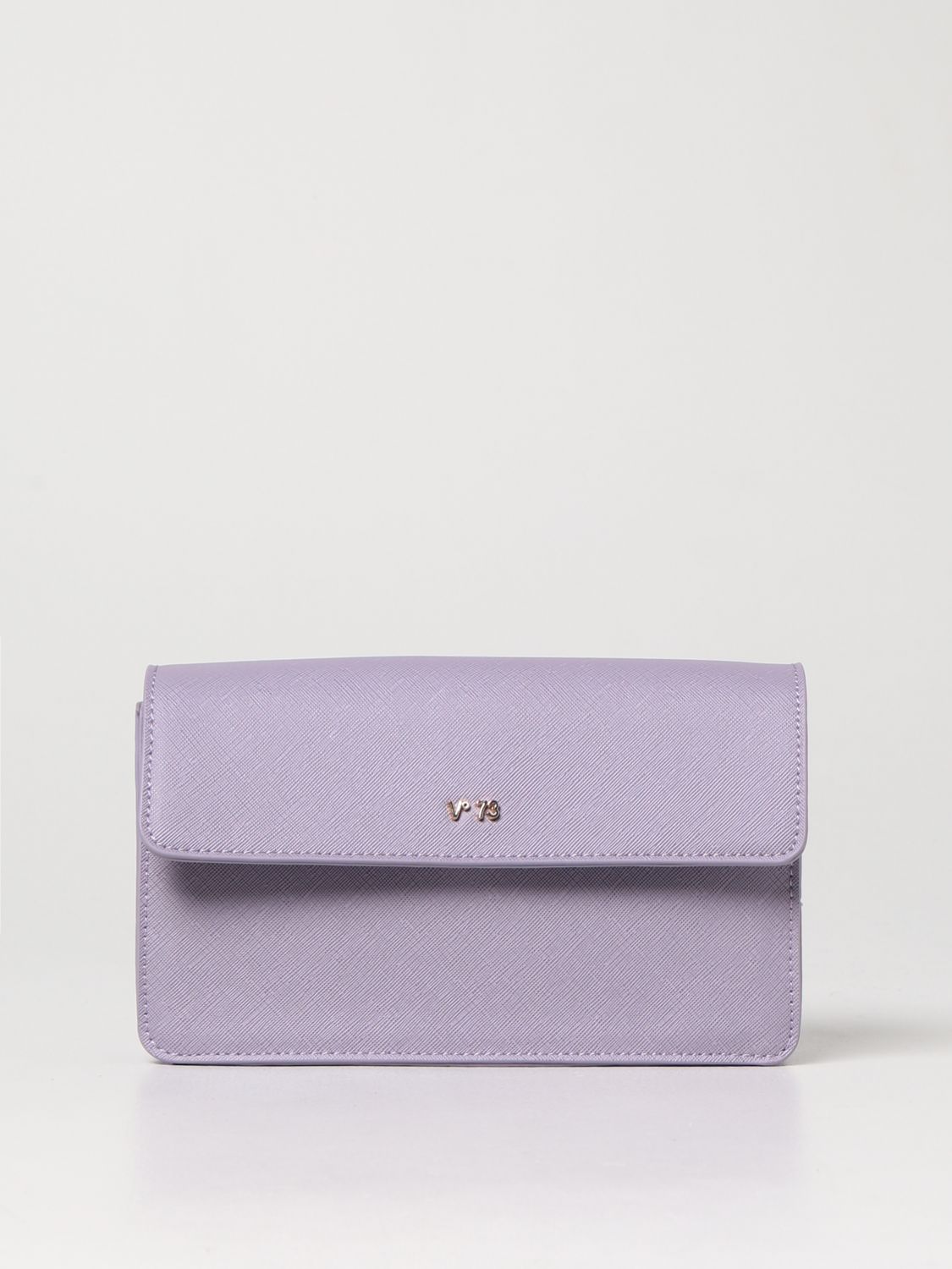 V73 V ° 73 Bag In Saffiano Synthetic Leather In Lilac