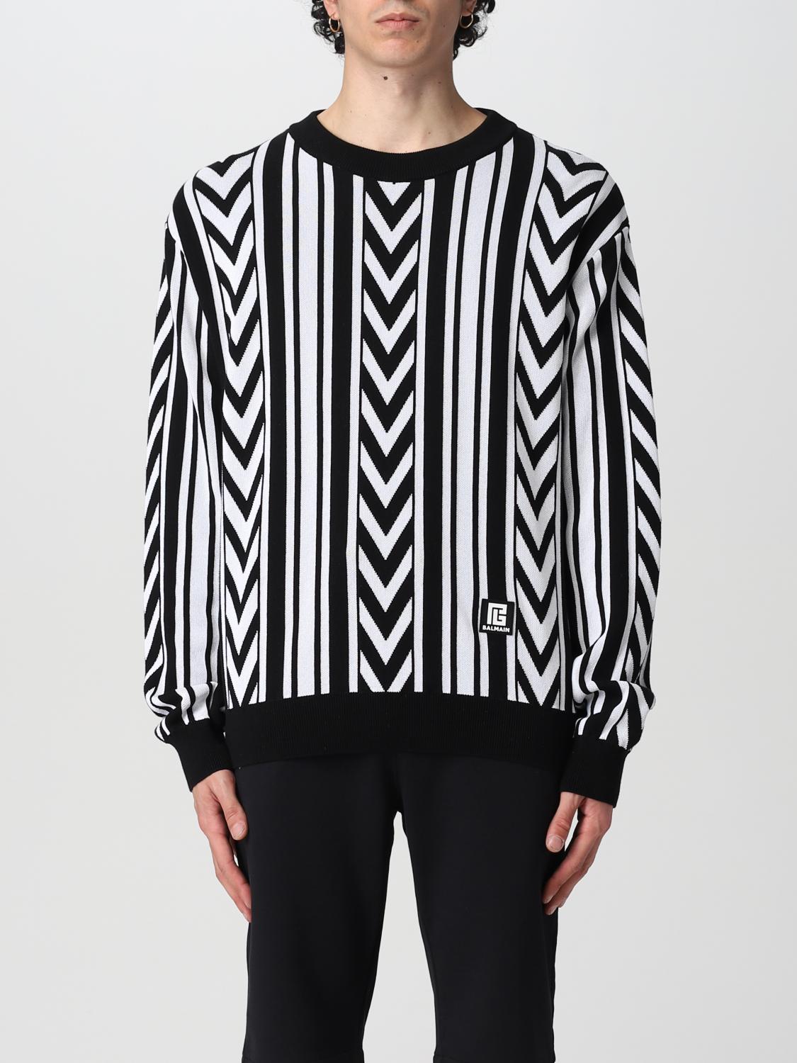 balmain black sweater