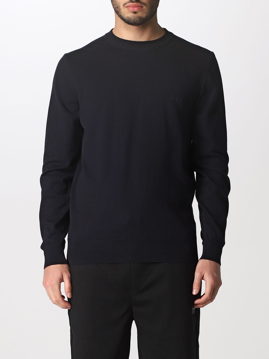 BOSS: Sweater men - Blue | Sweater Boss 50466684 GIGLIO.COM