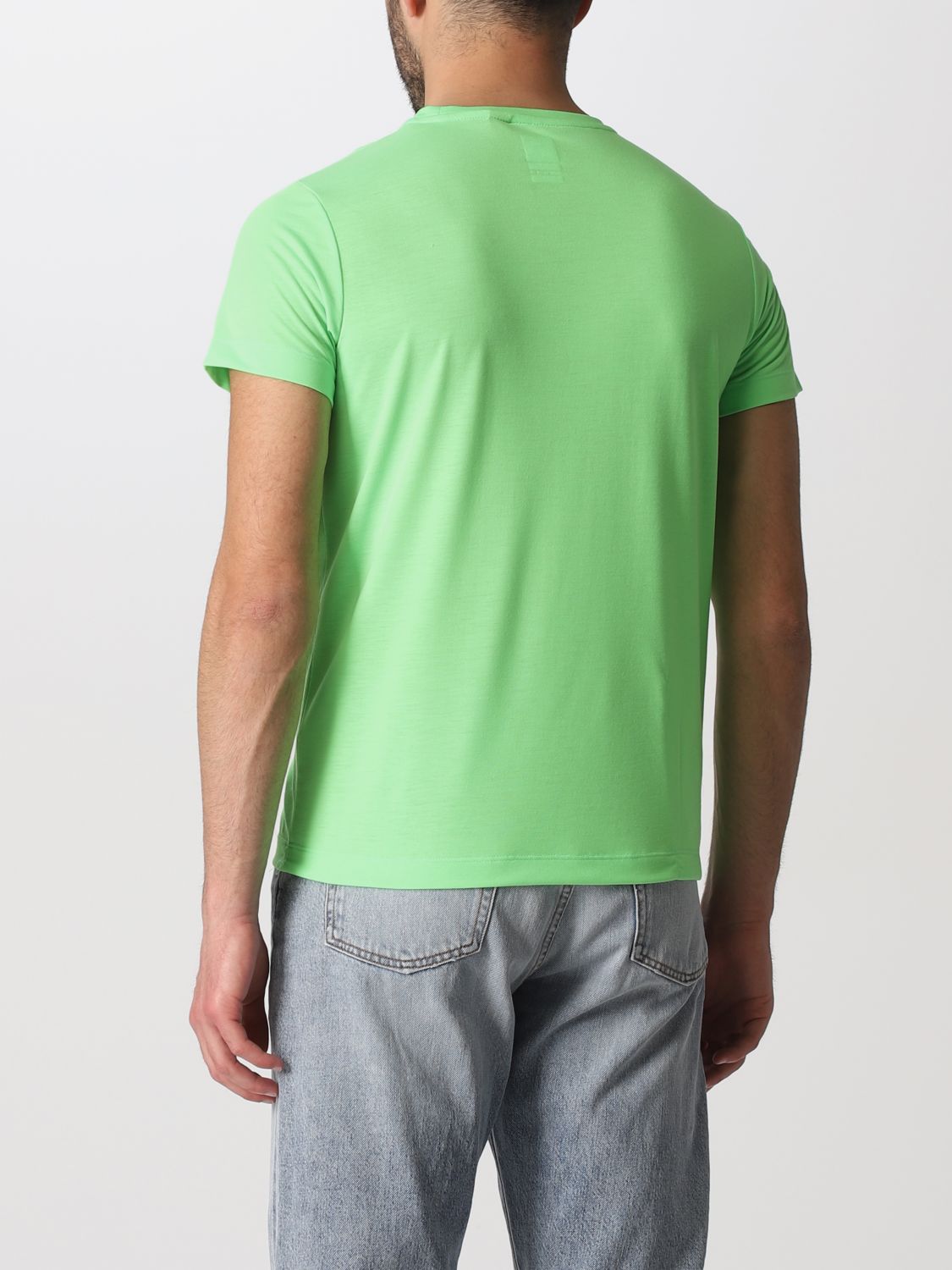 T-shirt K-Way: K-Way t-shirt for man green 2