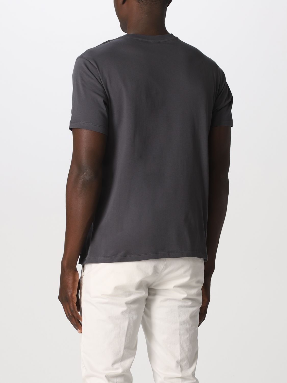 North Sails Outlet: cotton t-shirt with logo - Grey | North Sails t ...