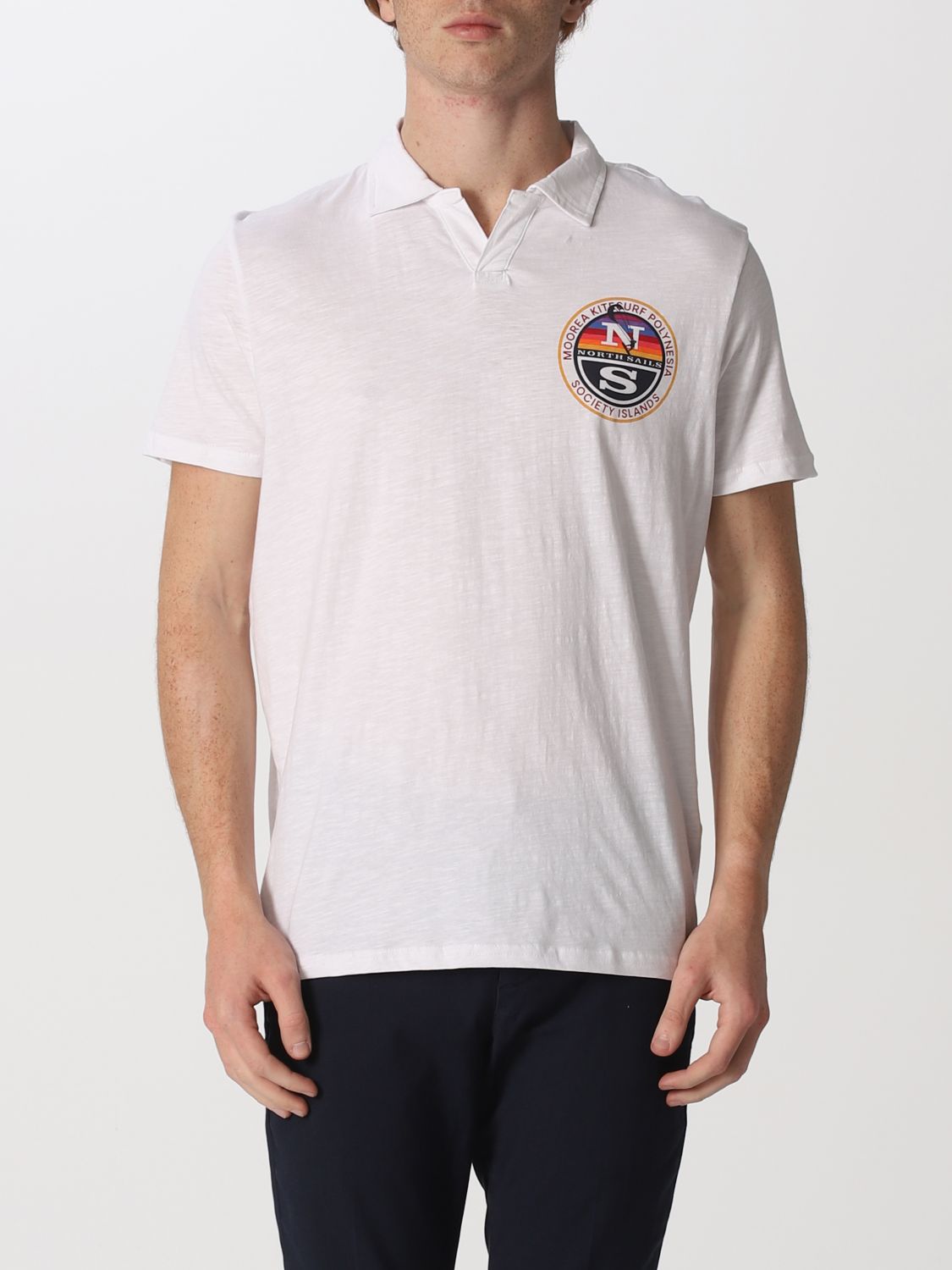 winnaar Zwembad Aanbod North Sails Outlet: polo shirt for man - White | North Sails polo shirt  692355 online on GIGLIO.COM