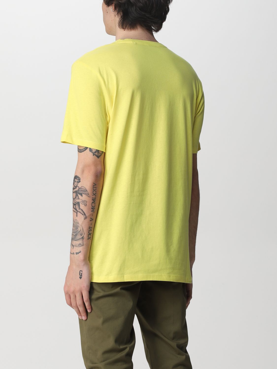 boss yellow t shirt