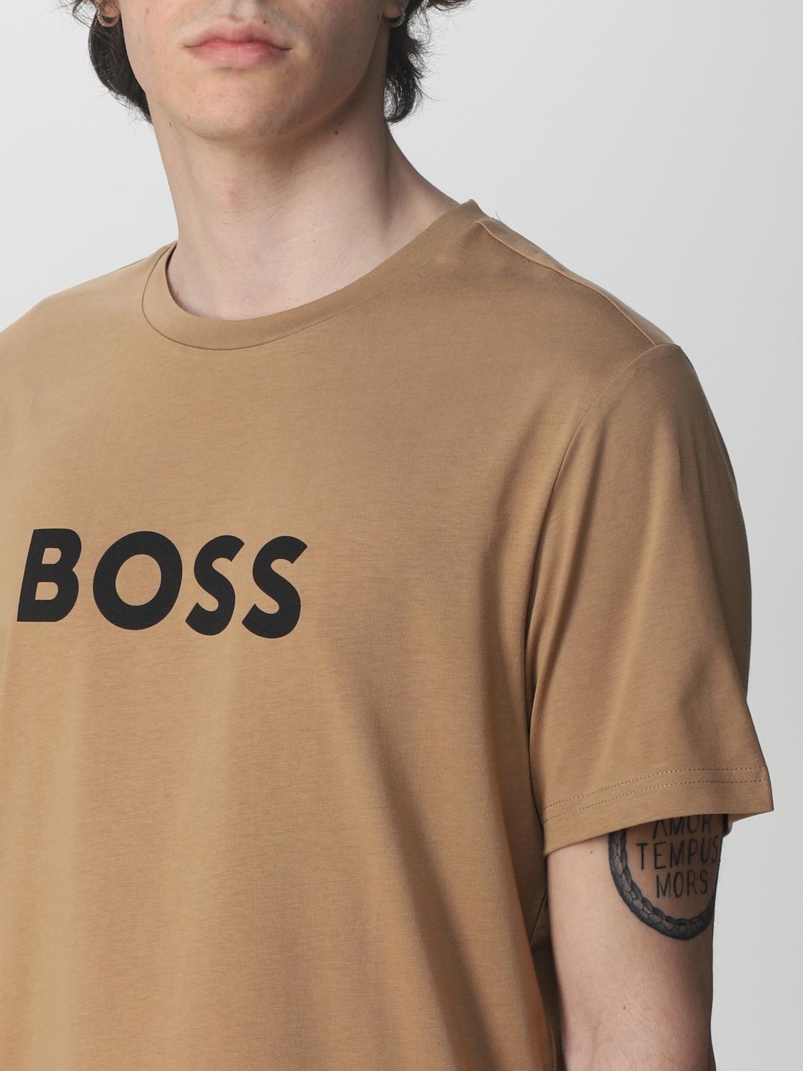 boss brown shirt