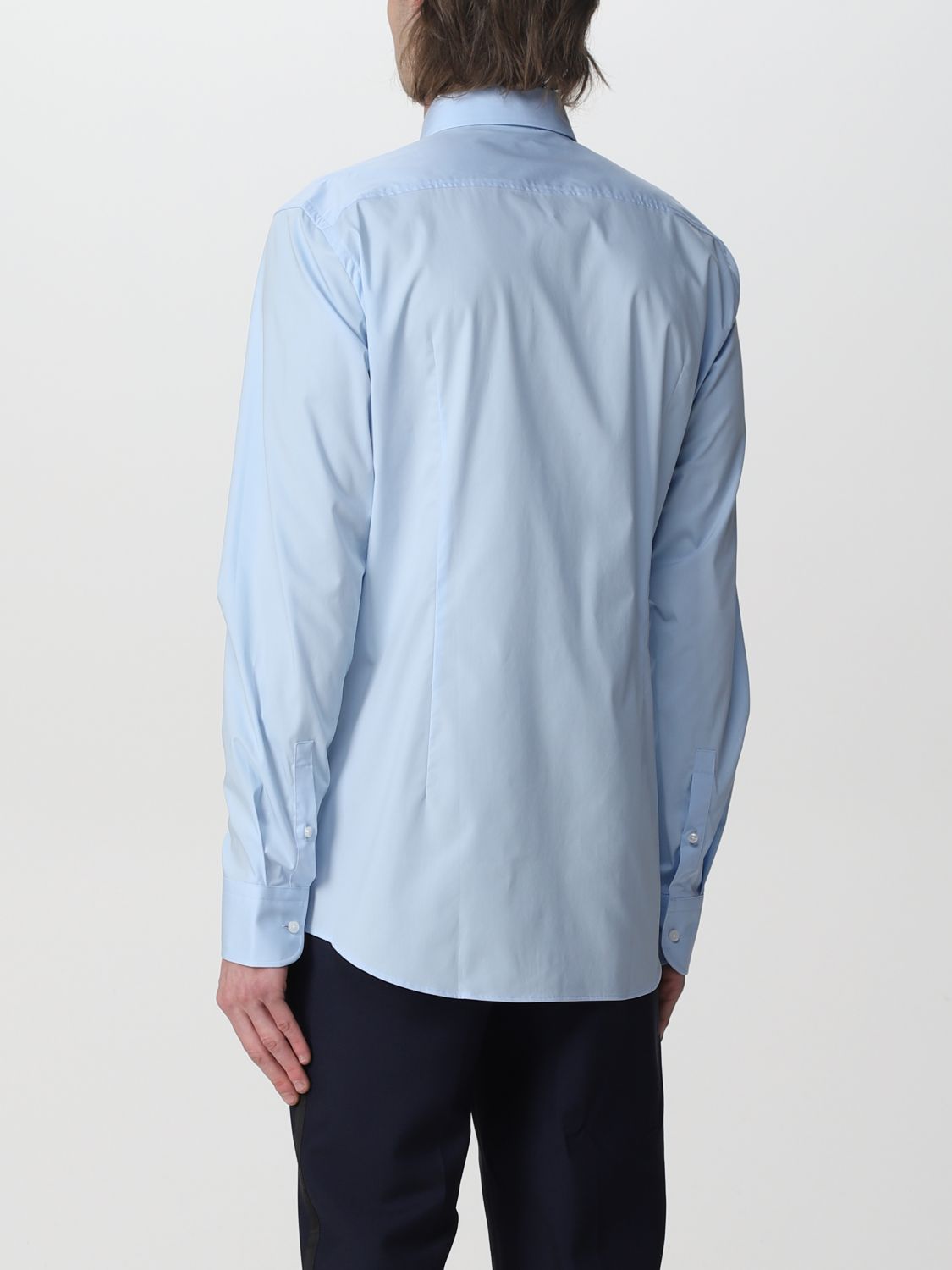 BOSS: shirt for man - Sky Blue | Boss shirt 50469345 online on GIGLIO.COM