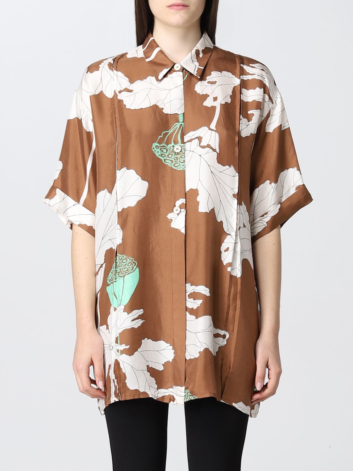 ALYSI: shirt for woman - Multicolor | Alysi shirt 102234P2002 online at ...