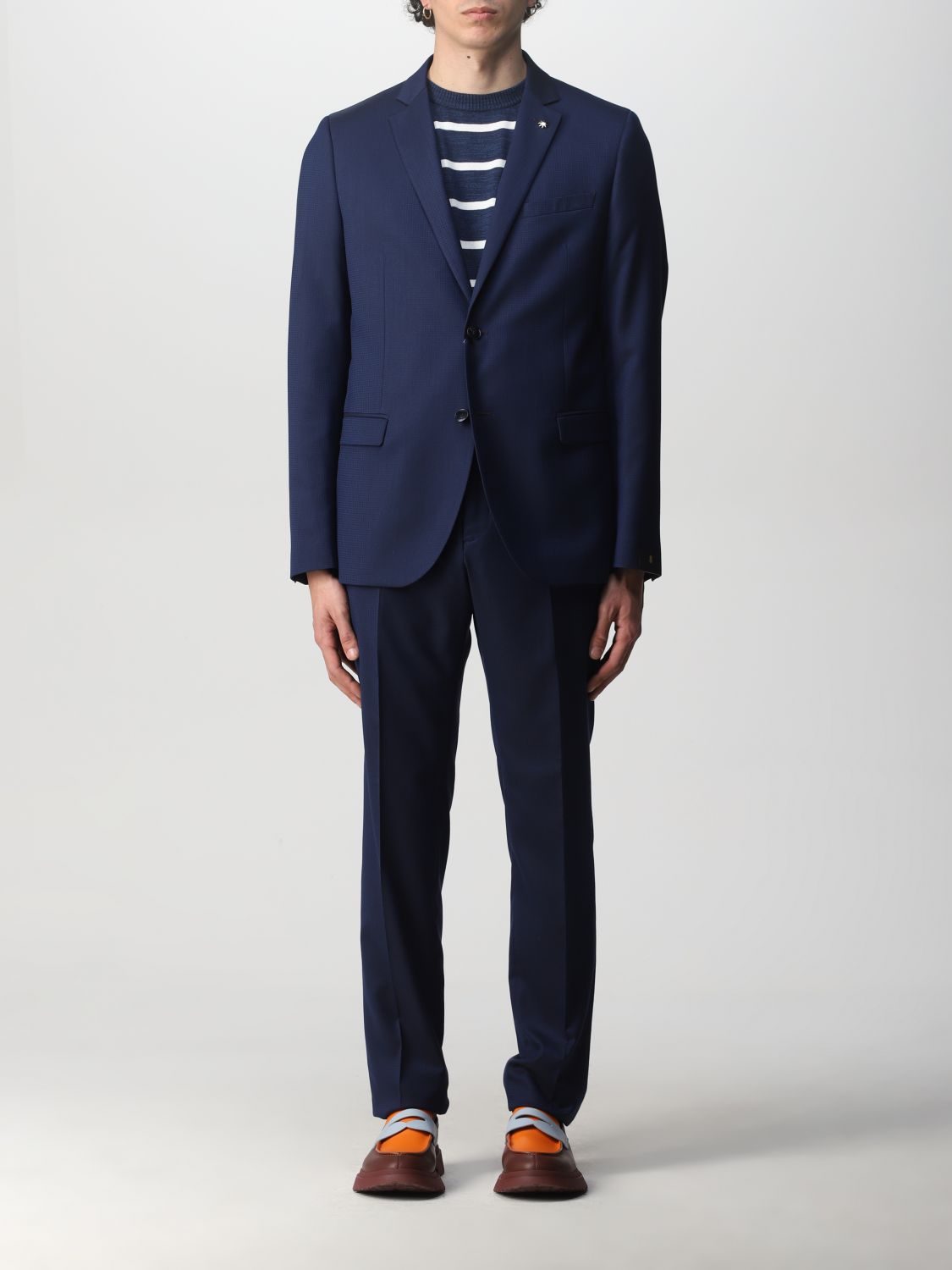 Suit Manuel Ritz: Suit men Manuel Ritz blue 1 1