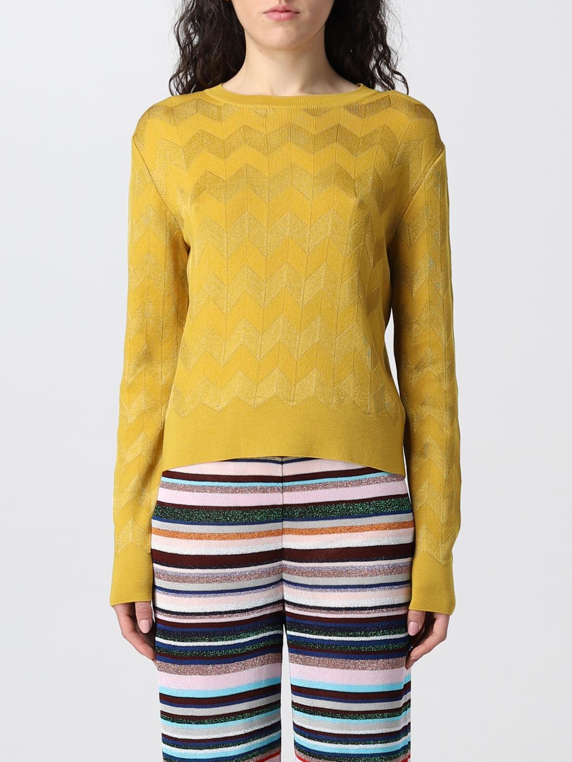 MISSONI: sweater with zig zag pattern 