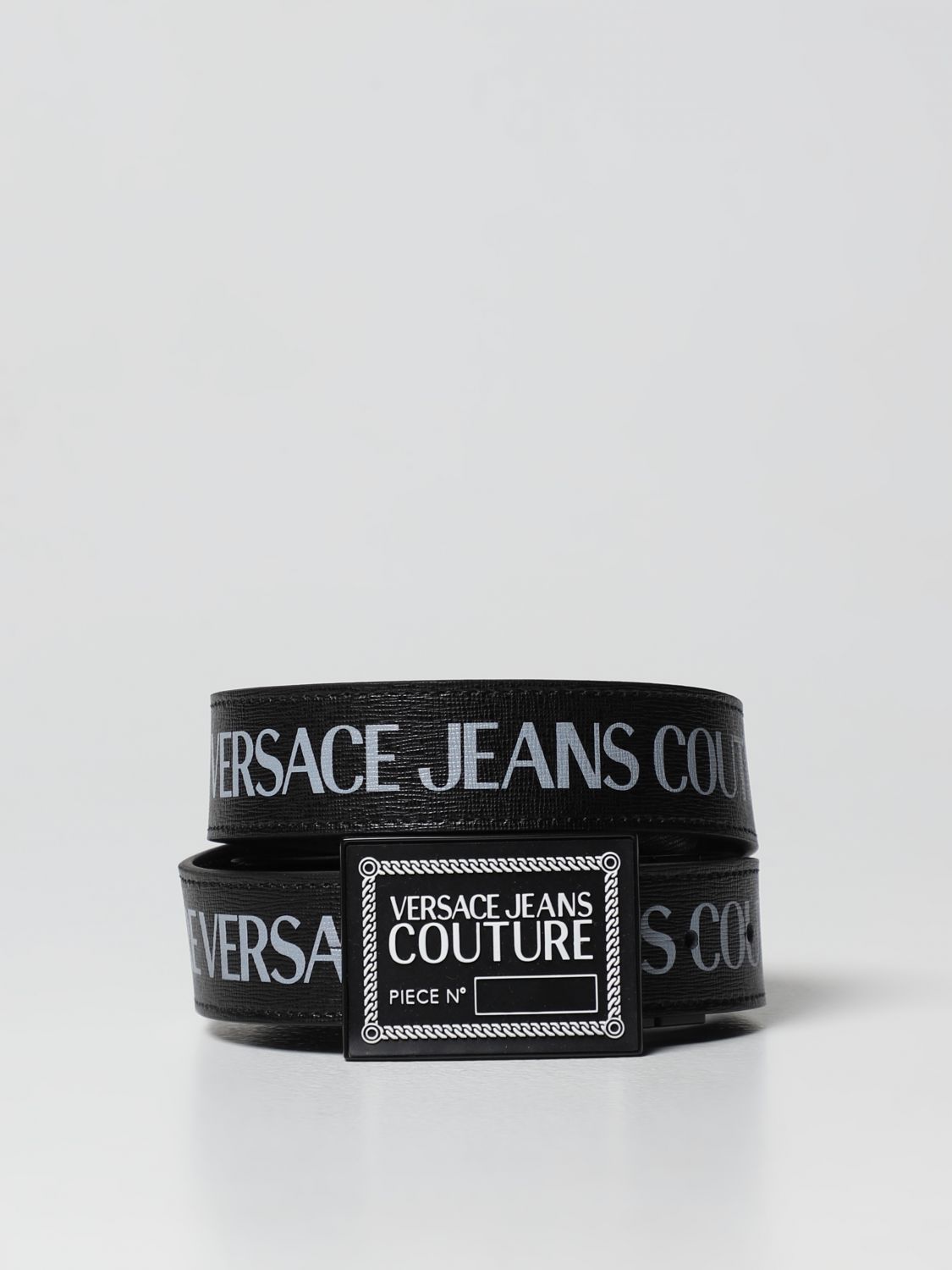 벨트 베르사체 진 꾸뛰르: 벨트 남성 Versace Jeans Couture 블랙 2