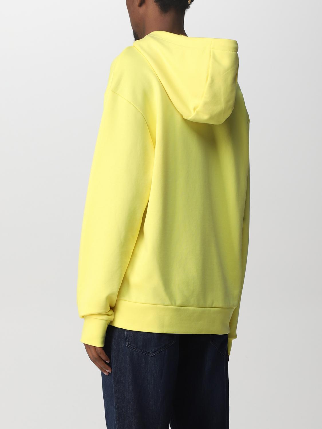 yellow hugo boss sweatshirt