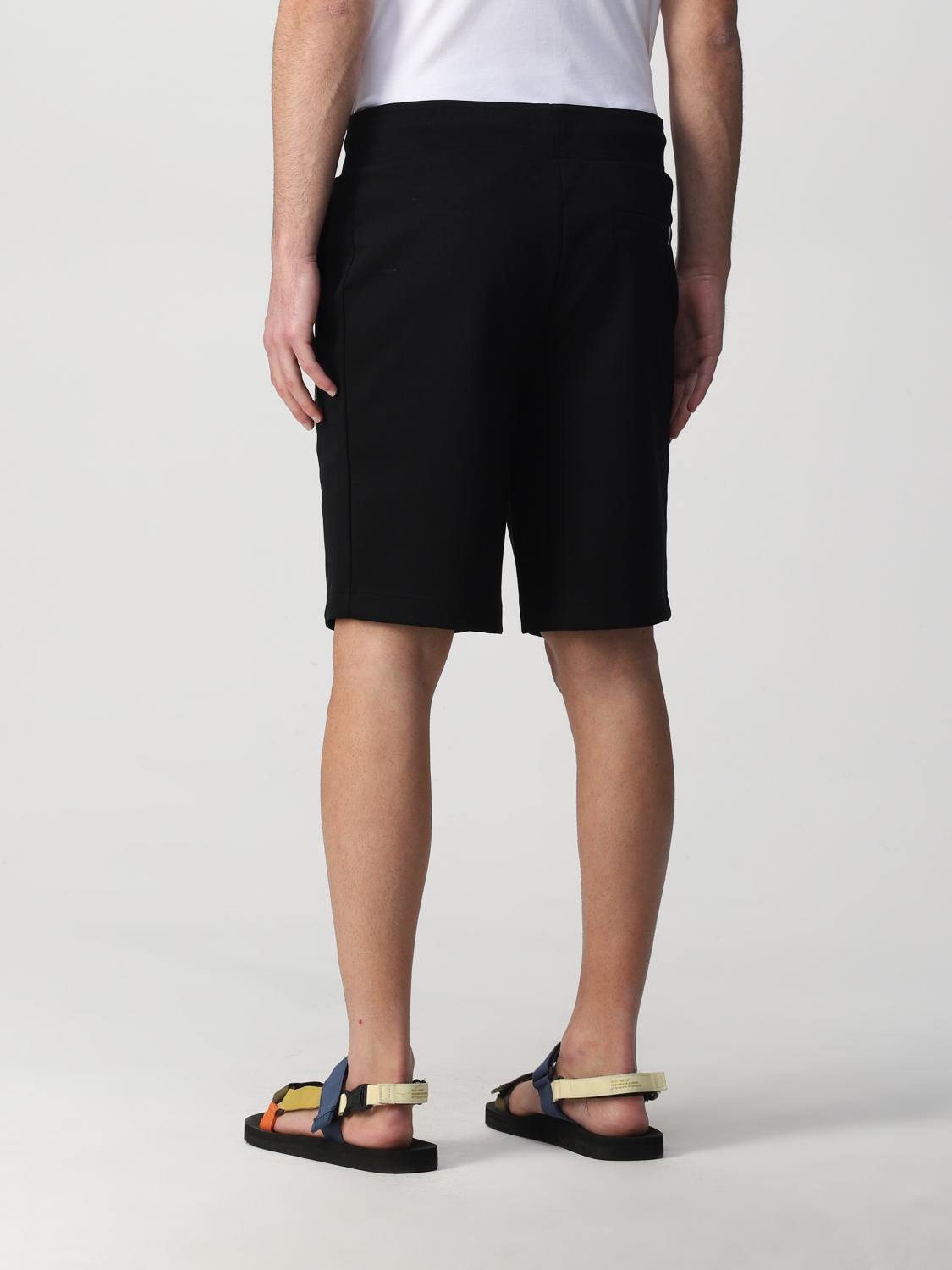 black boss shorts mens