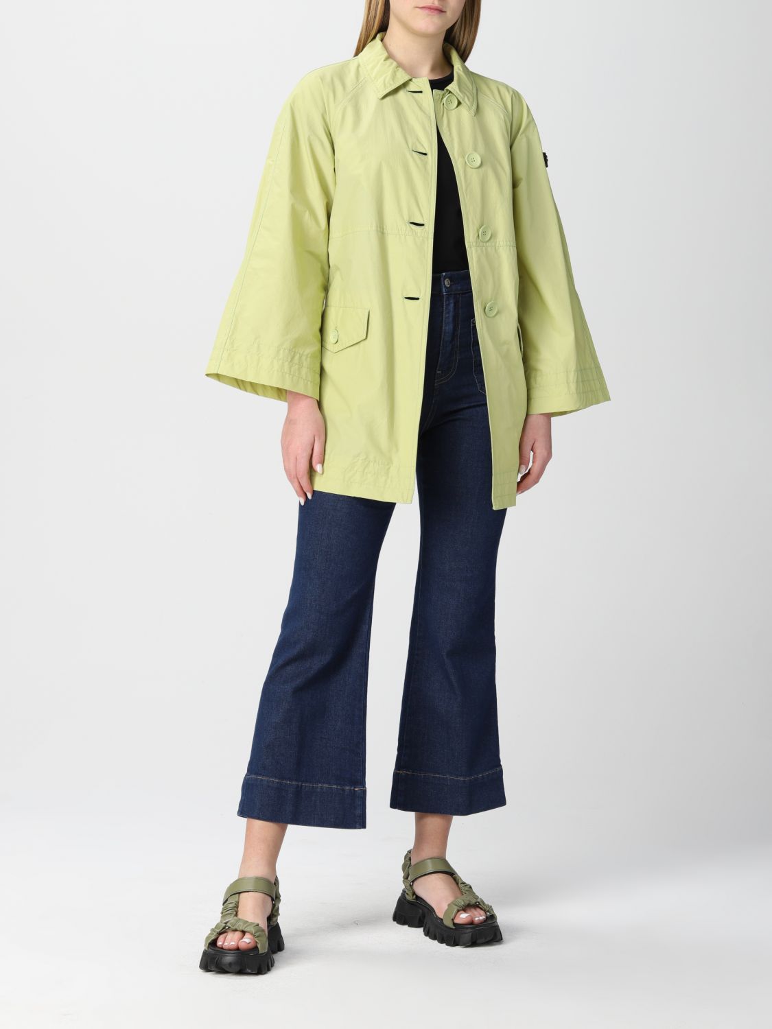 Giacca Peuterey: Cappotto donna Peuterey verde 2