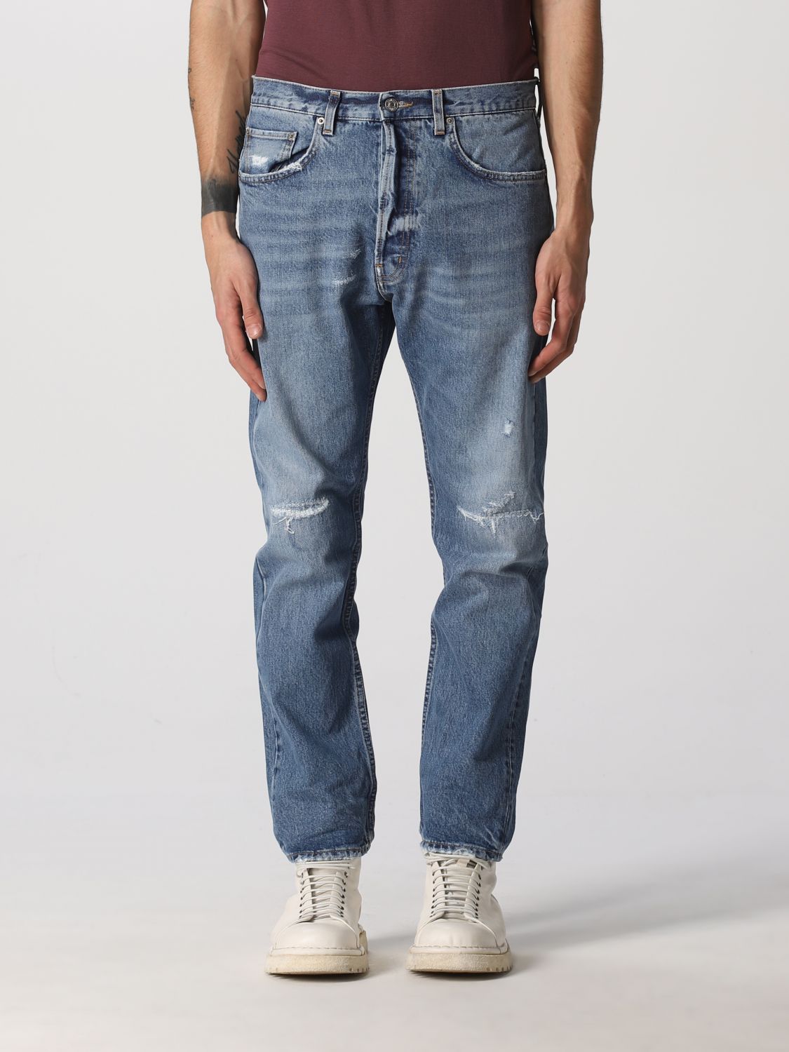 Jeans Haikure: Haikure ripped jeans in denim denim 1