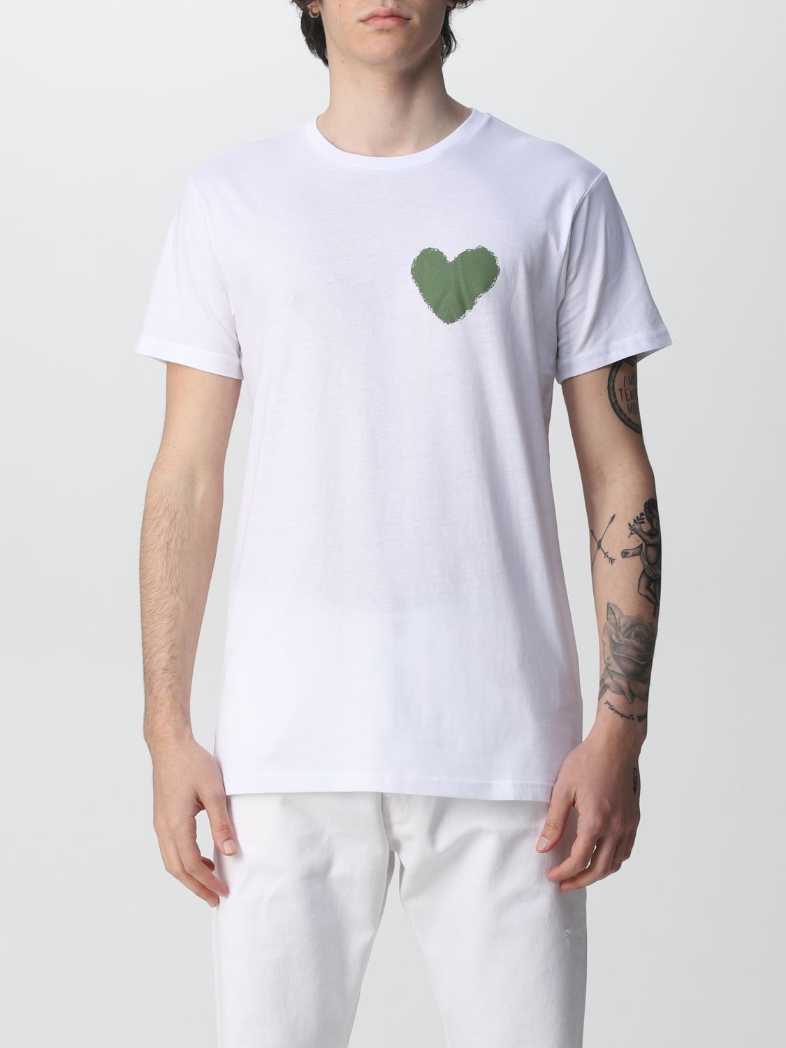 T-shirt Haikure: T-shirt Haikure in cotone con stampa bianco 1 1