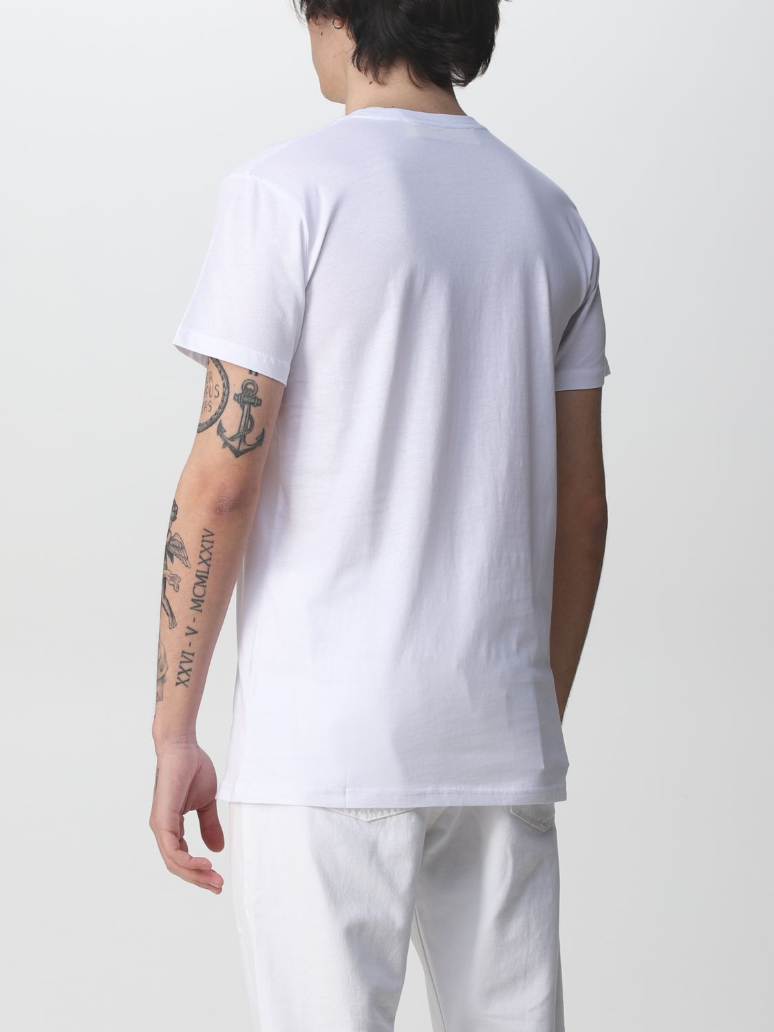 T-shirt Haikure: T-shirt Haikure in cotone con stampa bianco 1 2