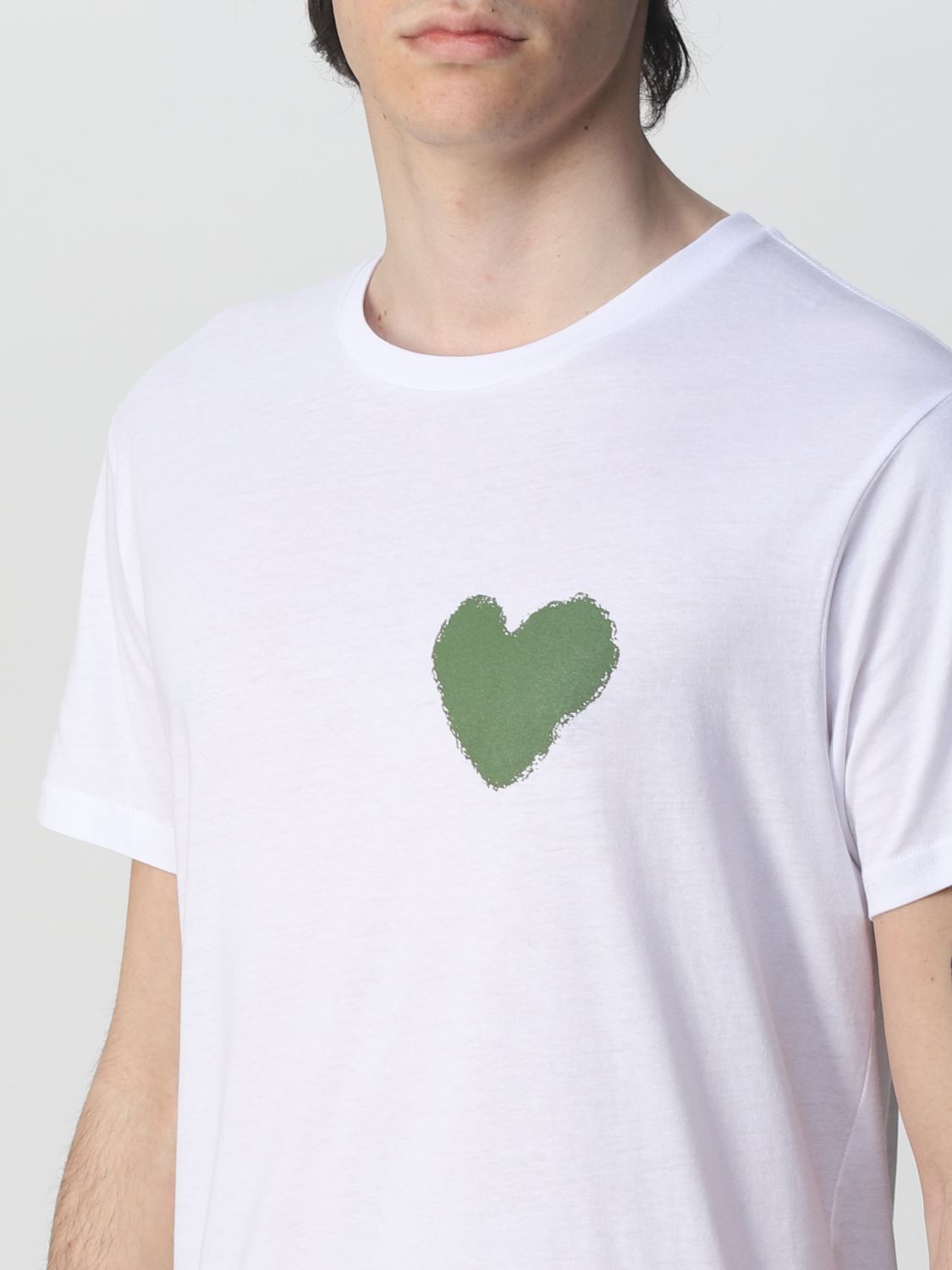 T-shirt Haikure: T-shirt Haikure in cotone con stampa bianco 1 3