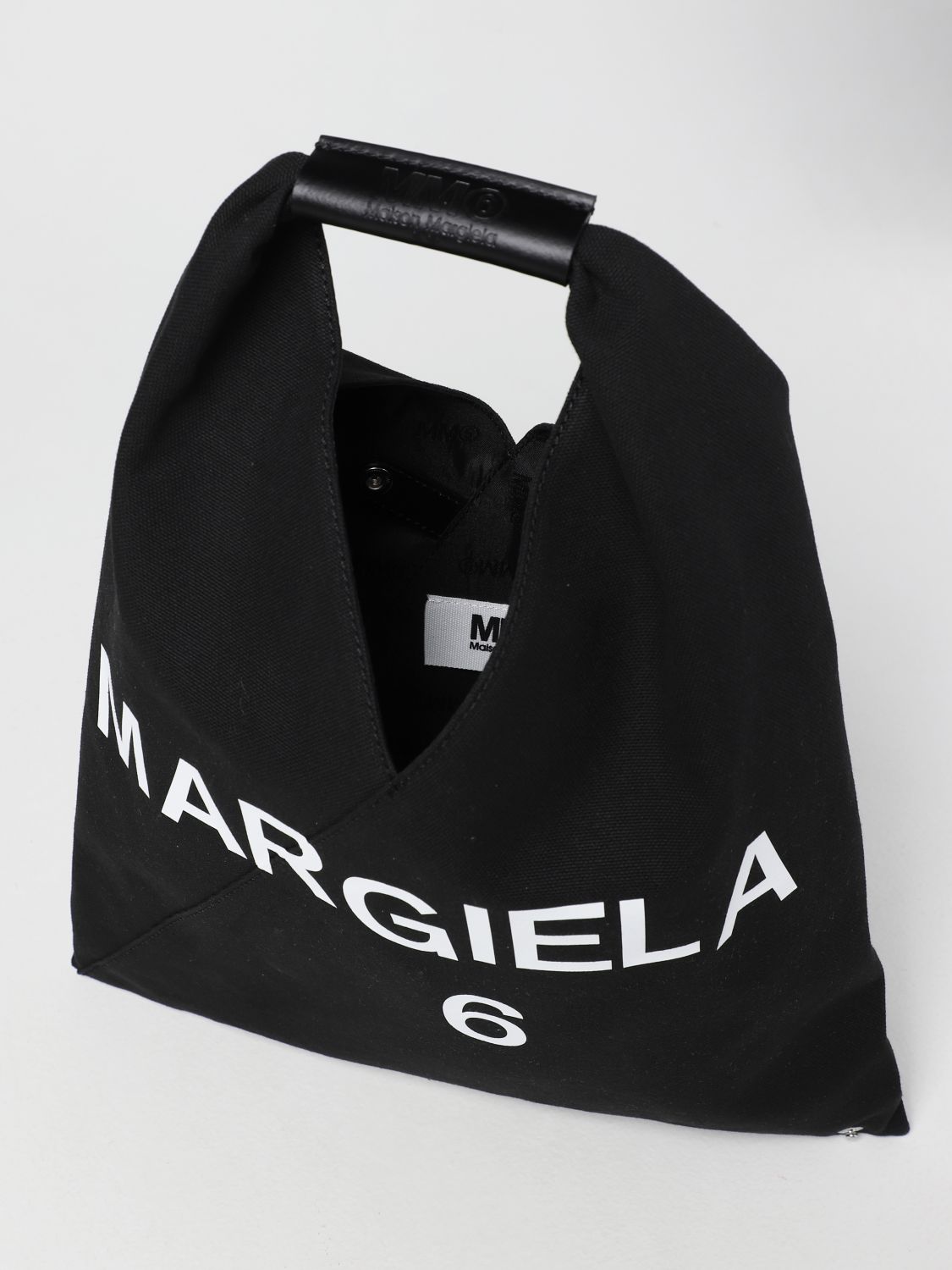 Сумка-тоут Mm6 Maison Margiela: Сумка-тоут Женское Mm6 Maison Margiela черный 4