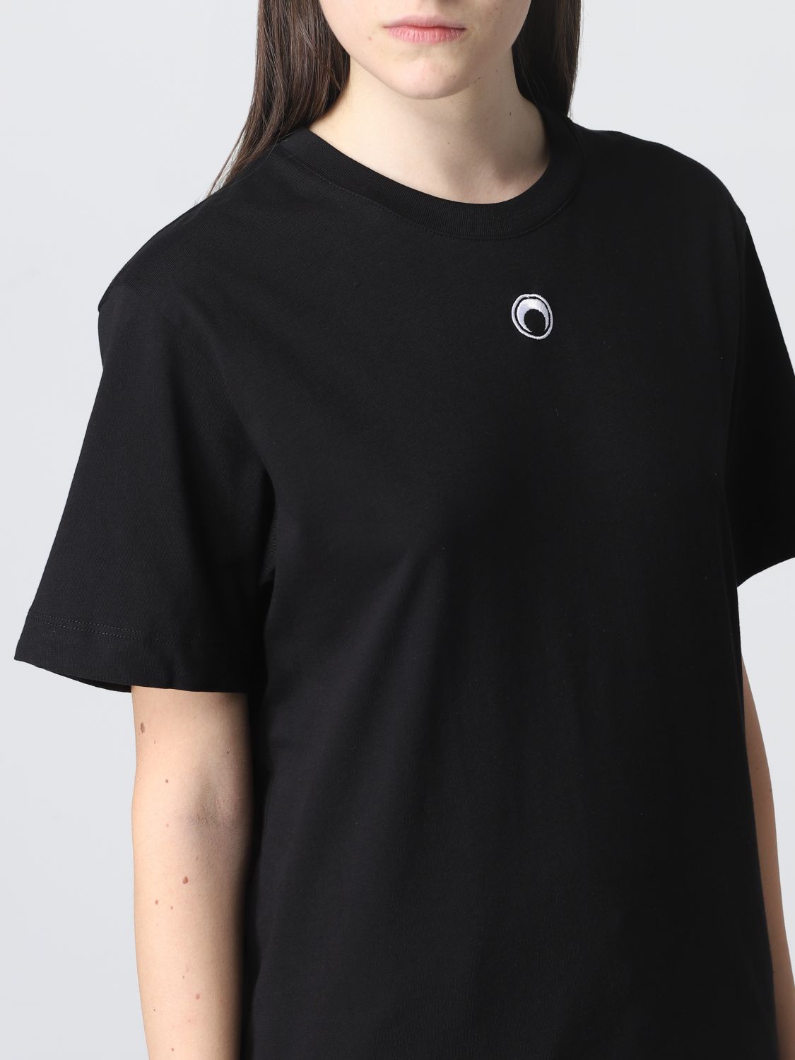 Camiseta Marine Serre: Camiseta Marine Serre para mujer negro 4
