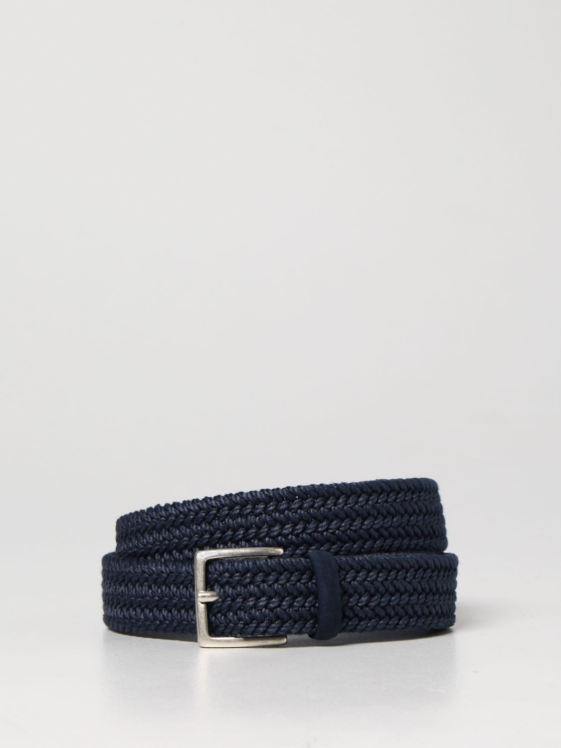 Cinturón Orciani: Cinturón Orciani para hombre azul oscuro 1