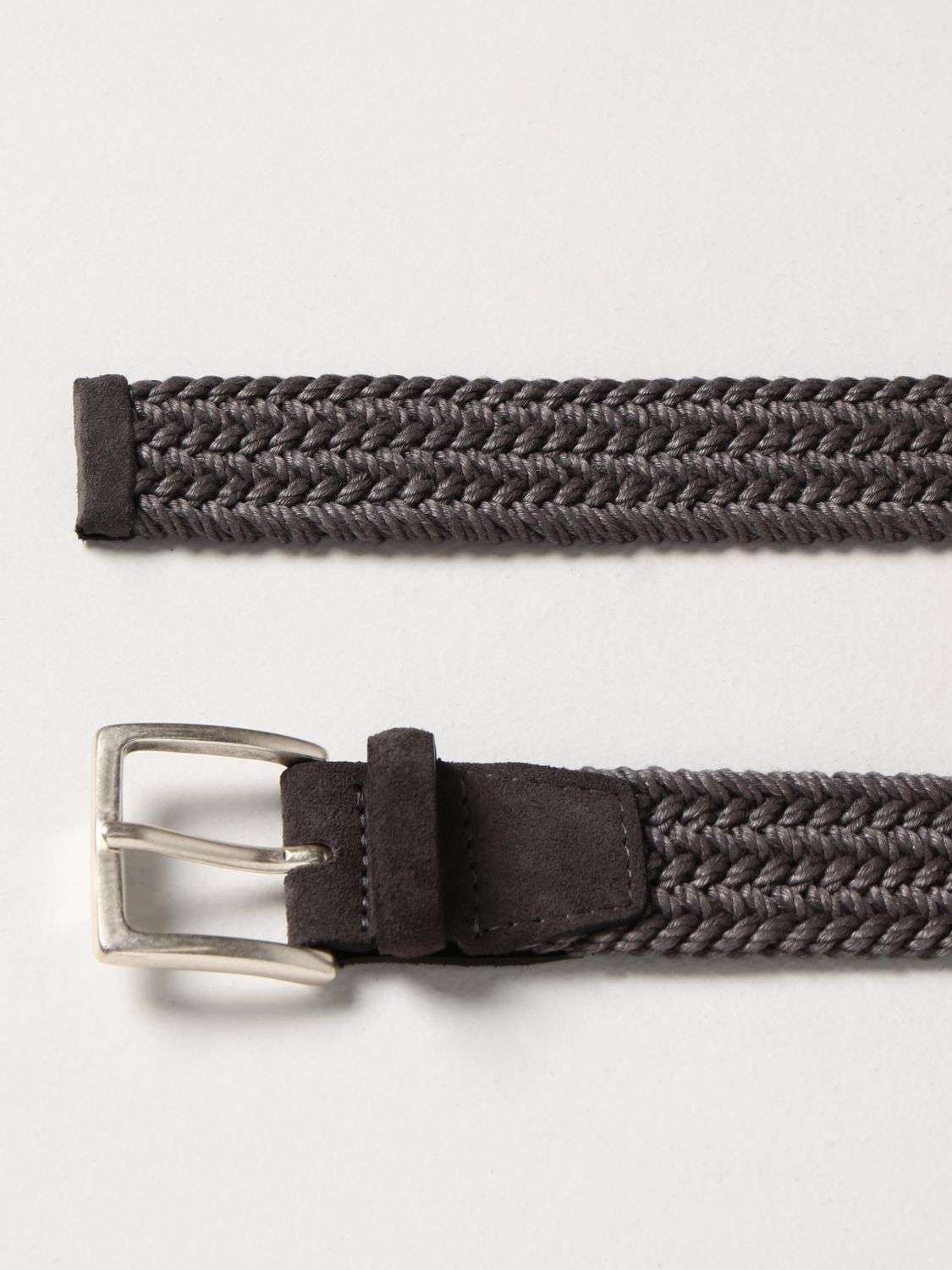 Belt Orciani: Orciani woven belt brown 2