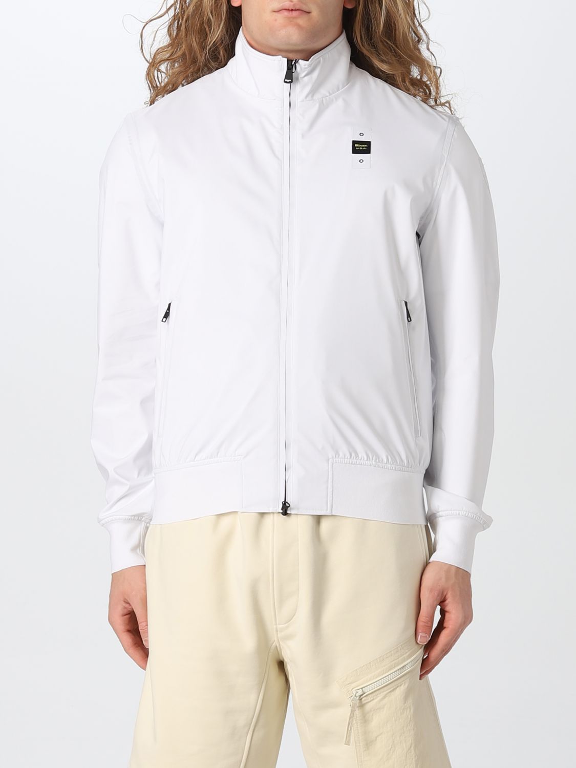 BLAUER: jacket for man - White | Blauer jacket 22SBLUC11185006272 ...